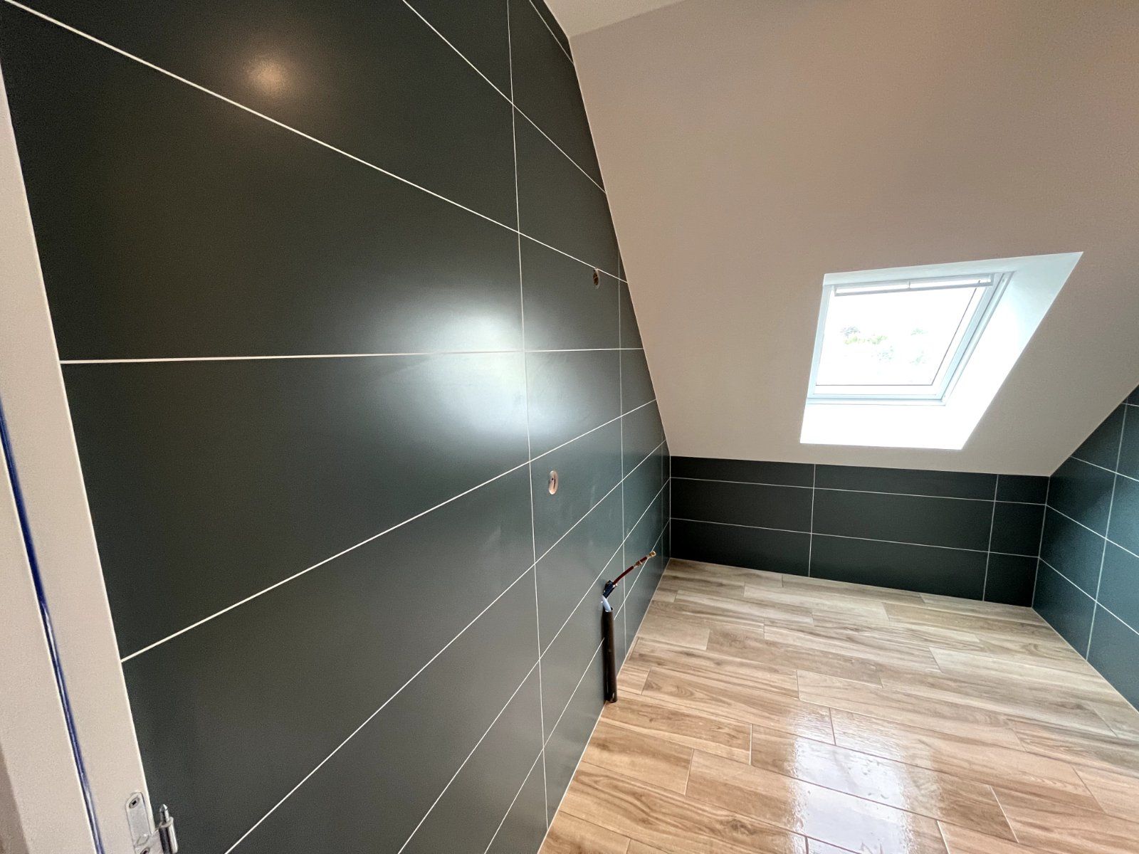 Rénovation de salle de bain moderne en Sarthe — Salle de bain en Sarthe — photo 2 sur 5