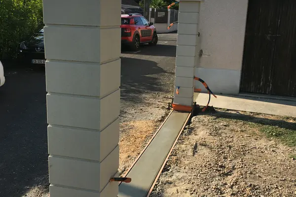 Habillage d'un escalier en grès cérame effet bois à Mayet Habillage d'un escalier en grès cérame effet bois à Mayet - 10 sur 13