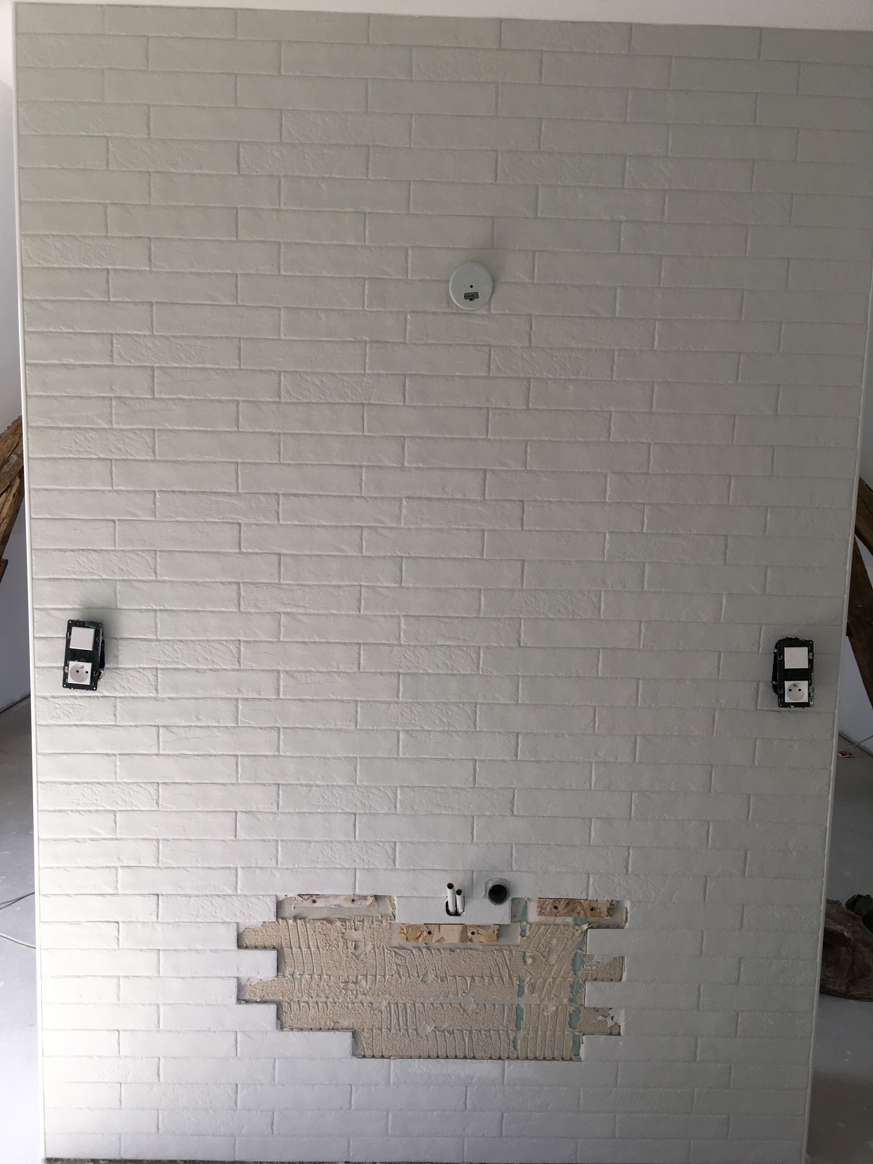 Pose de faïence murale pour une douche à Mayet - 3 sur 4