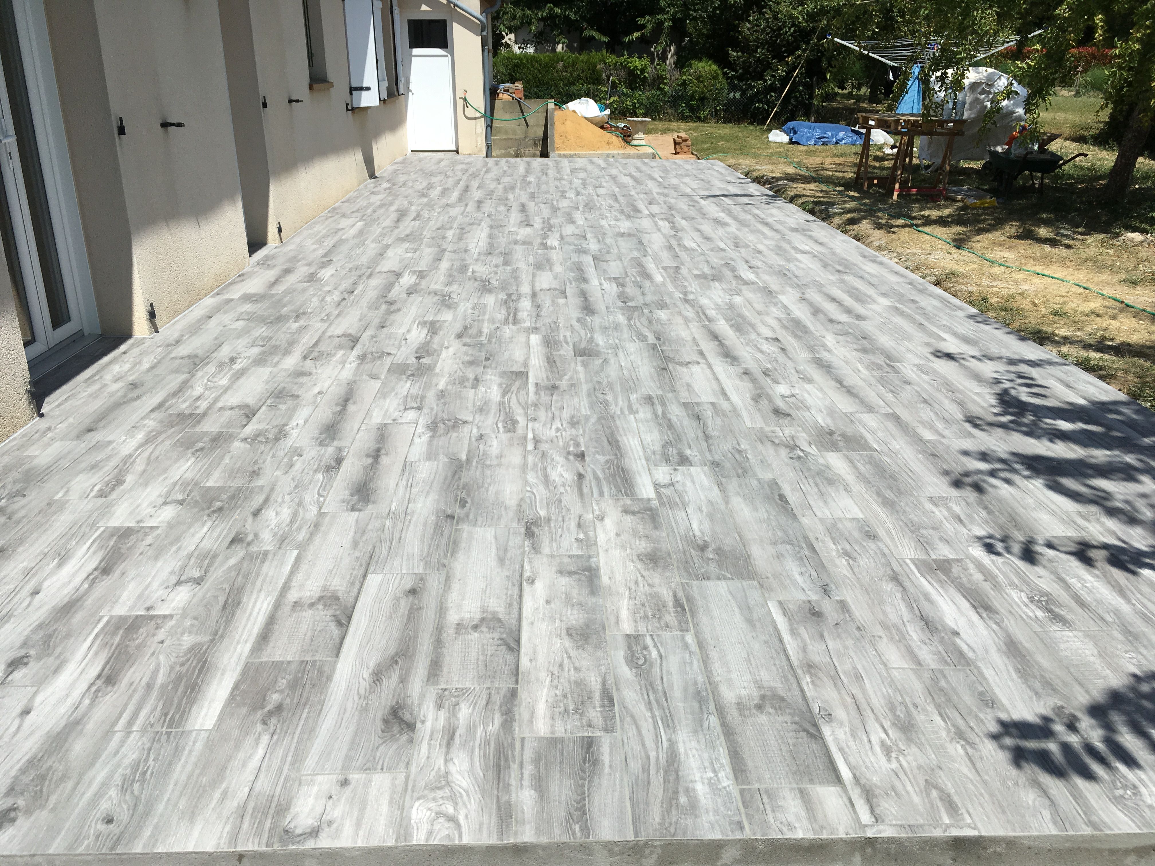 Pose de terrasse en grès cérame à Pruillé-le-Chétif - 9 sur 13