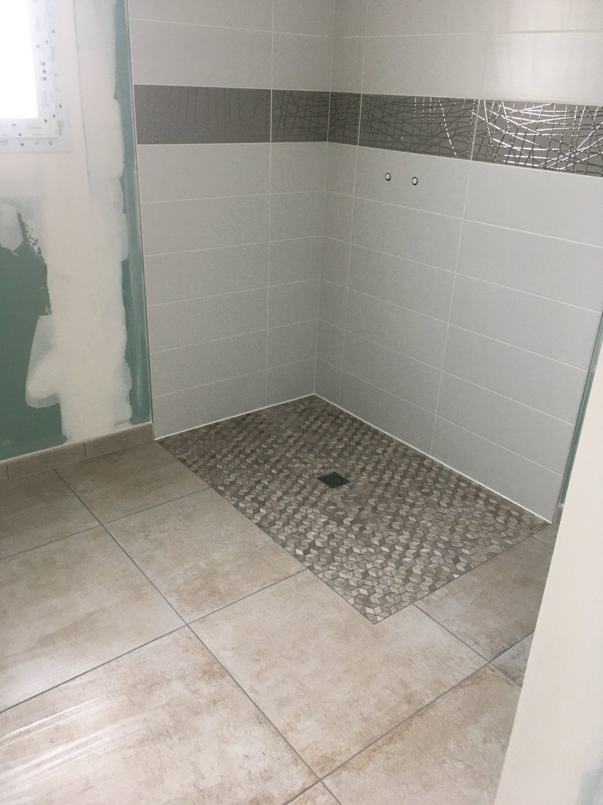 Rénovation de salle de bain à Aubigné-Racan près de Lavernat (72) — Salle de bain à Aubigné-Racan
