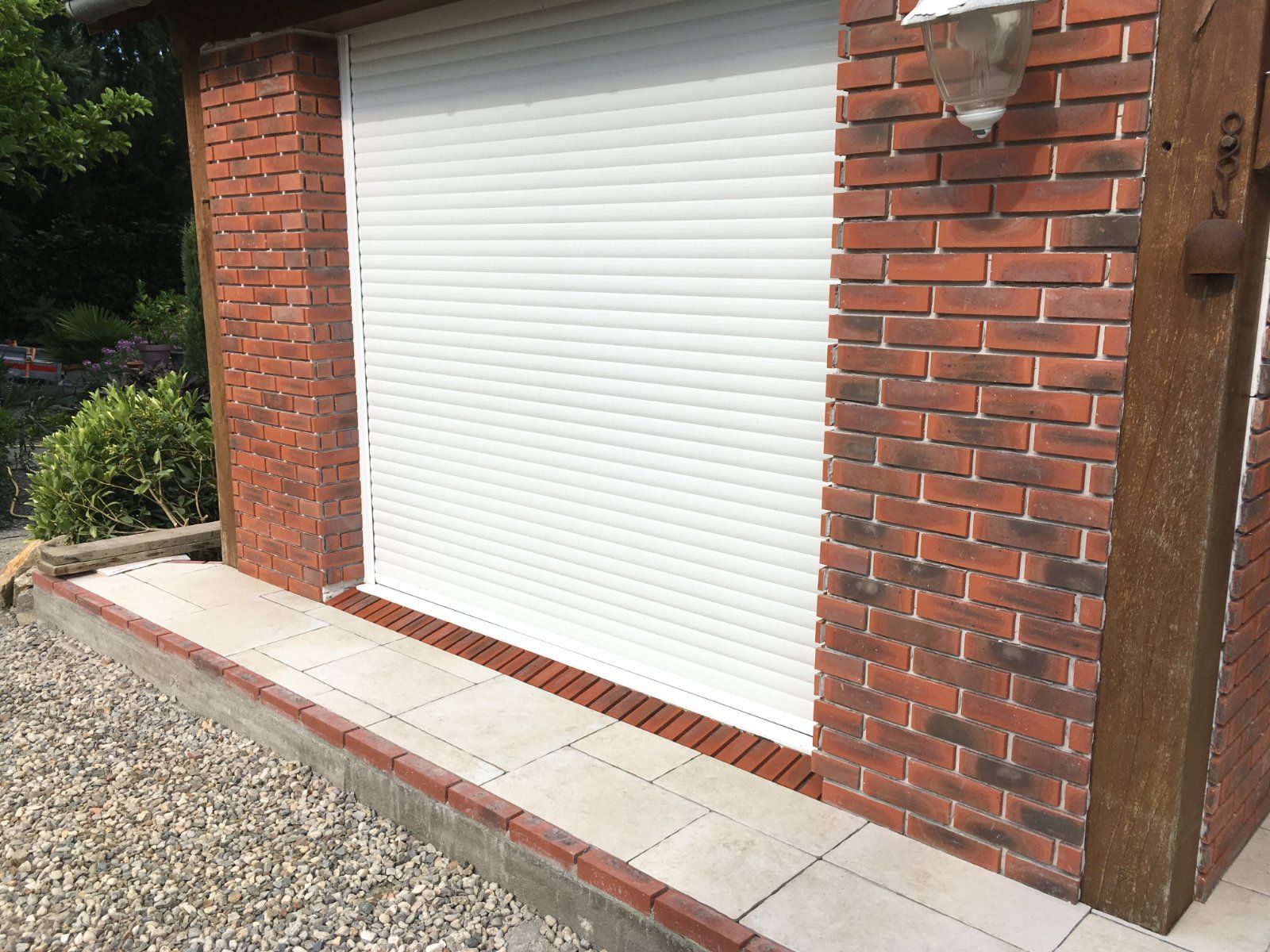 Pose de plaquettes de parement en brique à Pruillé-le-Chétif — Extérieur à Pruillé-le-Chétif — photo 2 sur 2