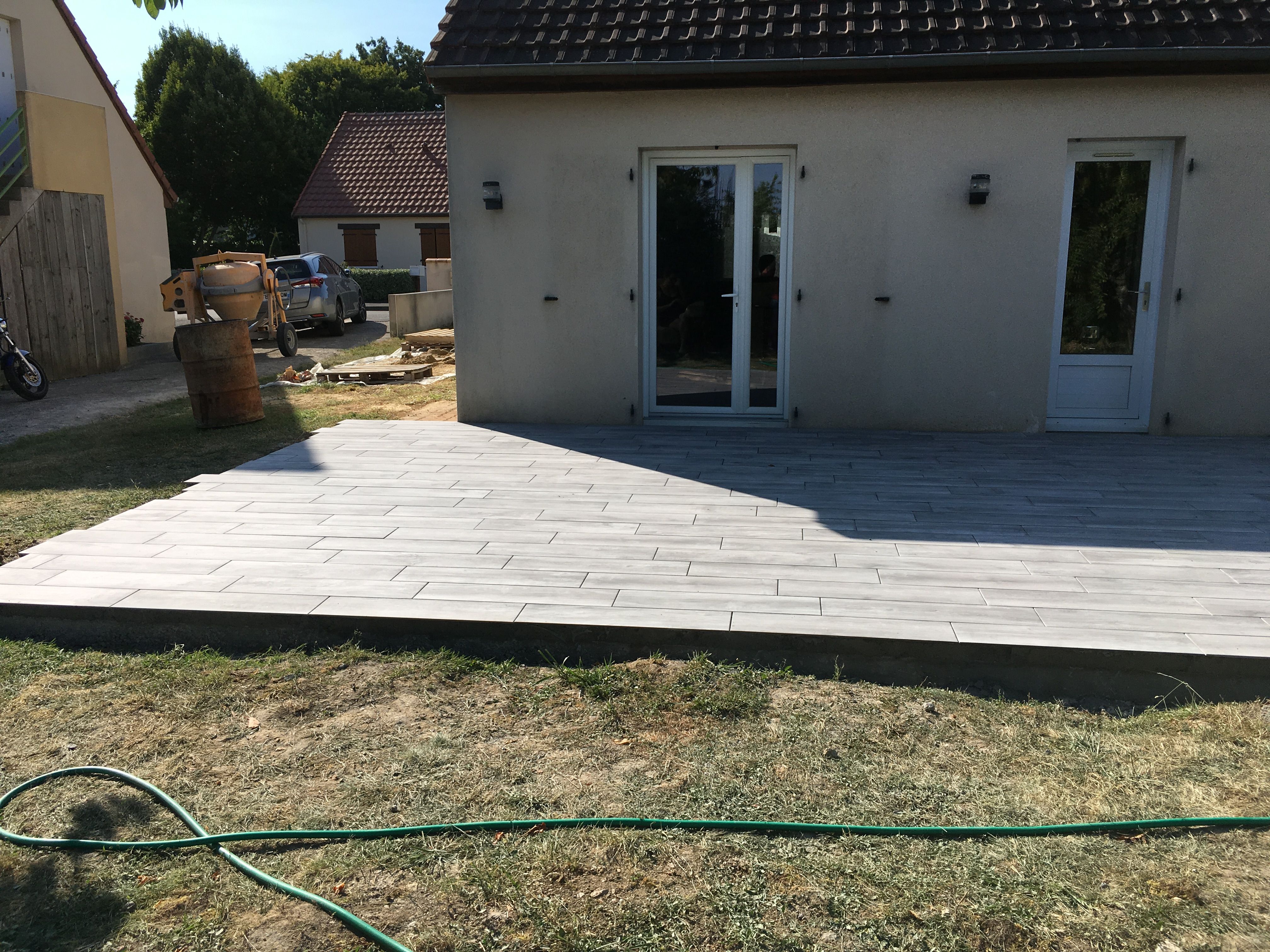 Pose de terrasse en grès cérame à Pruillé-le-Chétif - 4 sur 13
