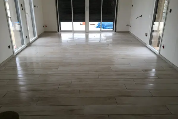 Pose de carrelage au sol dans un couloir à Montval-sur-Loir Pose de carrelage au sol dans un couloir à Montval-sur-Loir - 15 sur 20