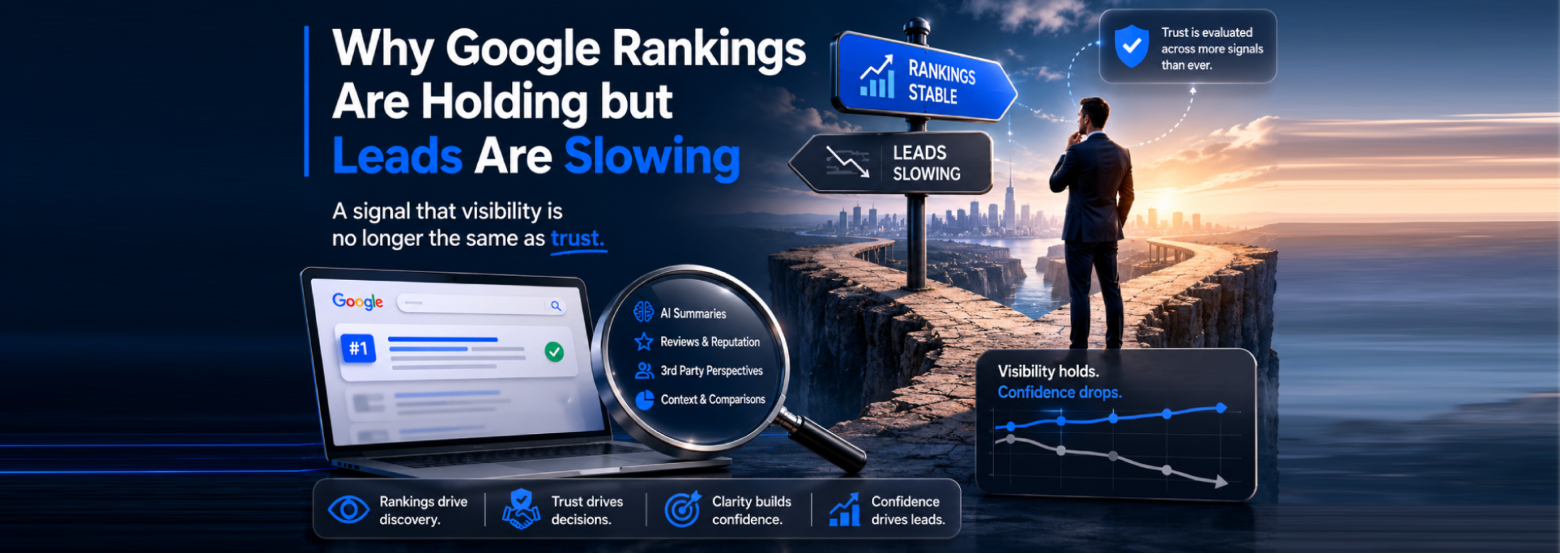 Why Google Rankings Are Holding but Leads Are Slowing