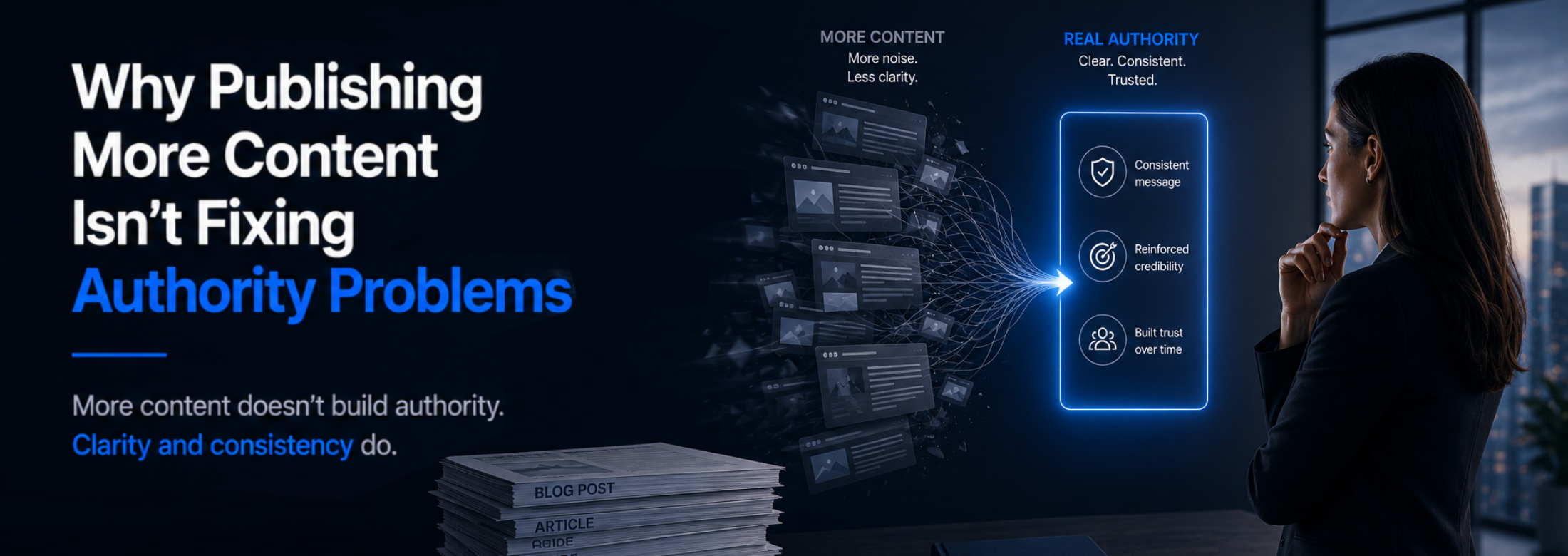 Why Publishing More Content Isn’t Fixing Authority Problems