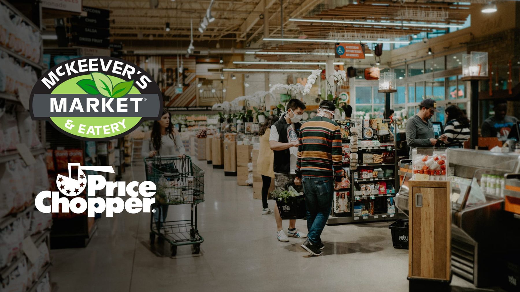 Grocery store interior