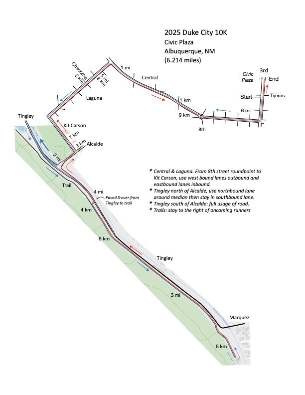 10K Course Map