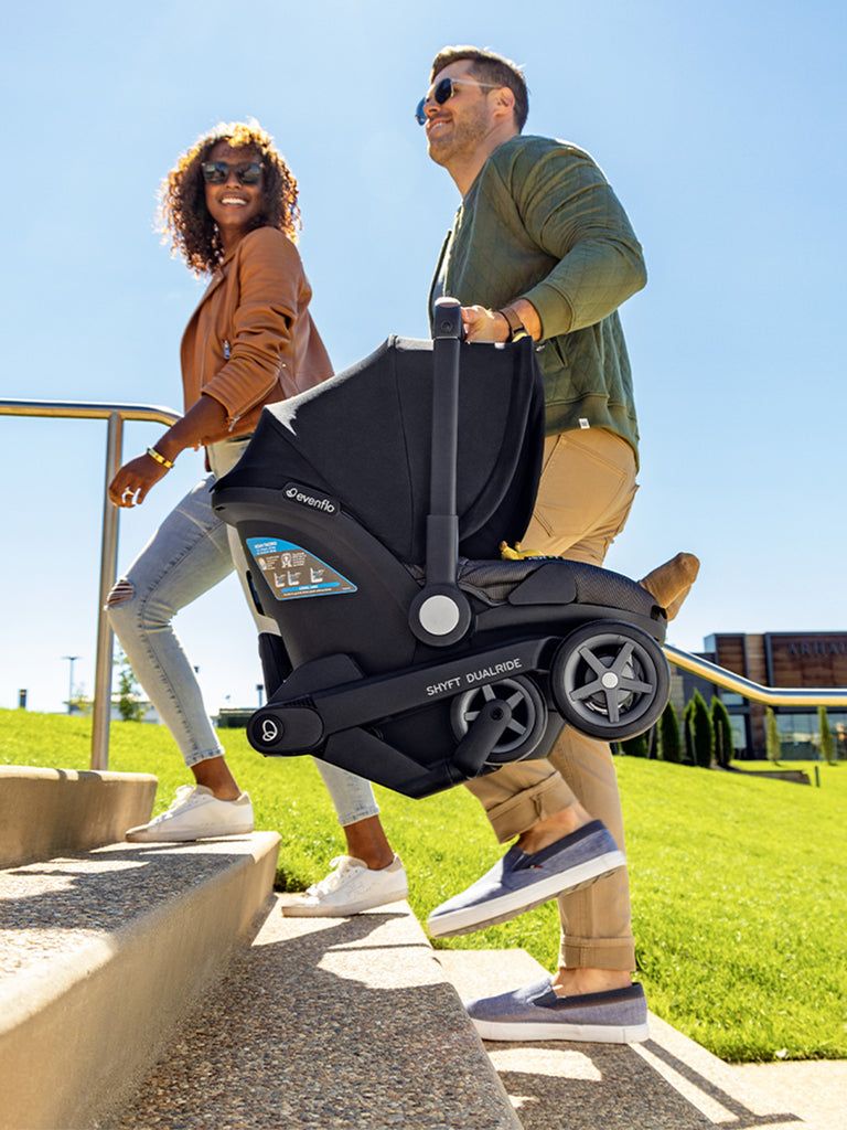 Evenflo Shyft DualRide All-in-One Stroller Car Seat Combo