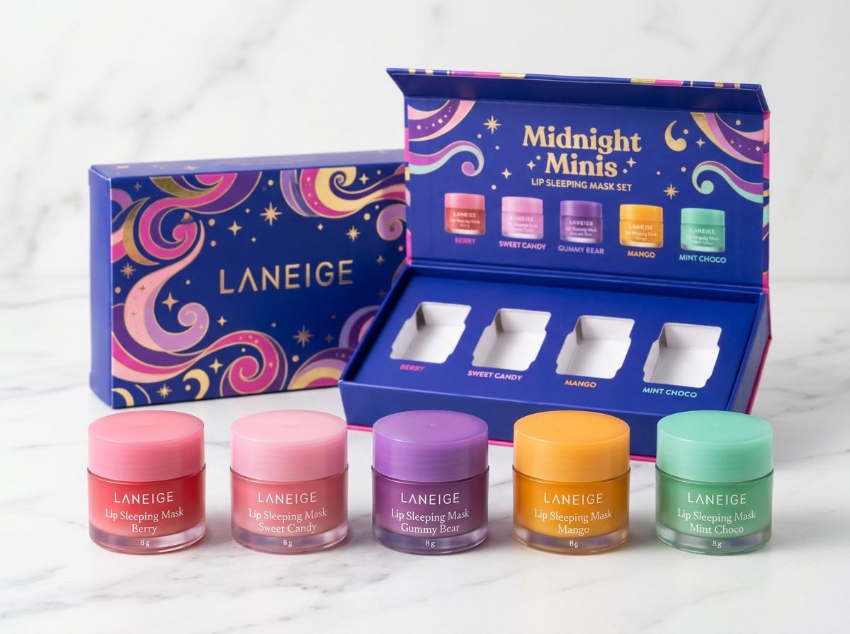 Laneige Midnight Minis Lip Sleeping Mask Gift Set