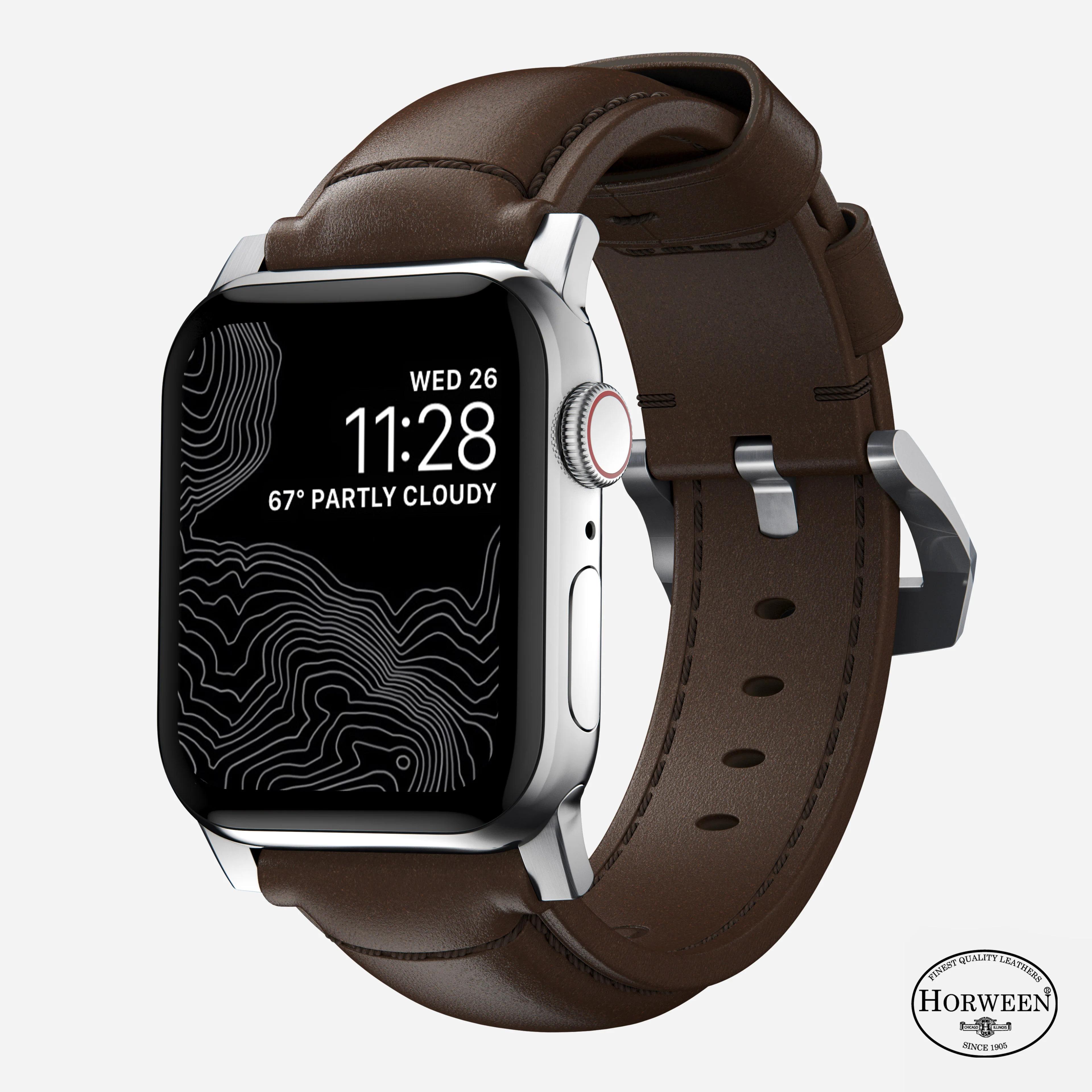 Nomad Traditional Leather Strap for Apple Watch