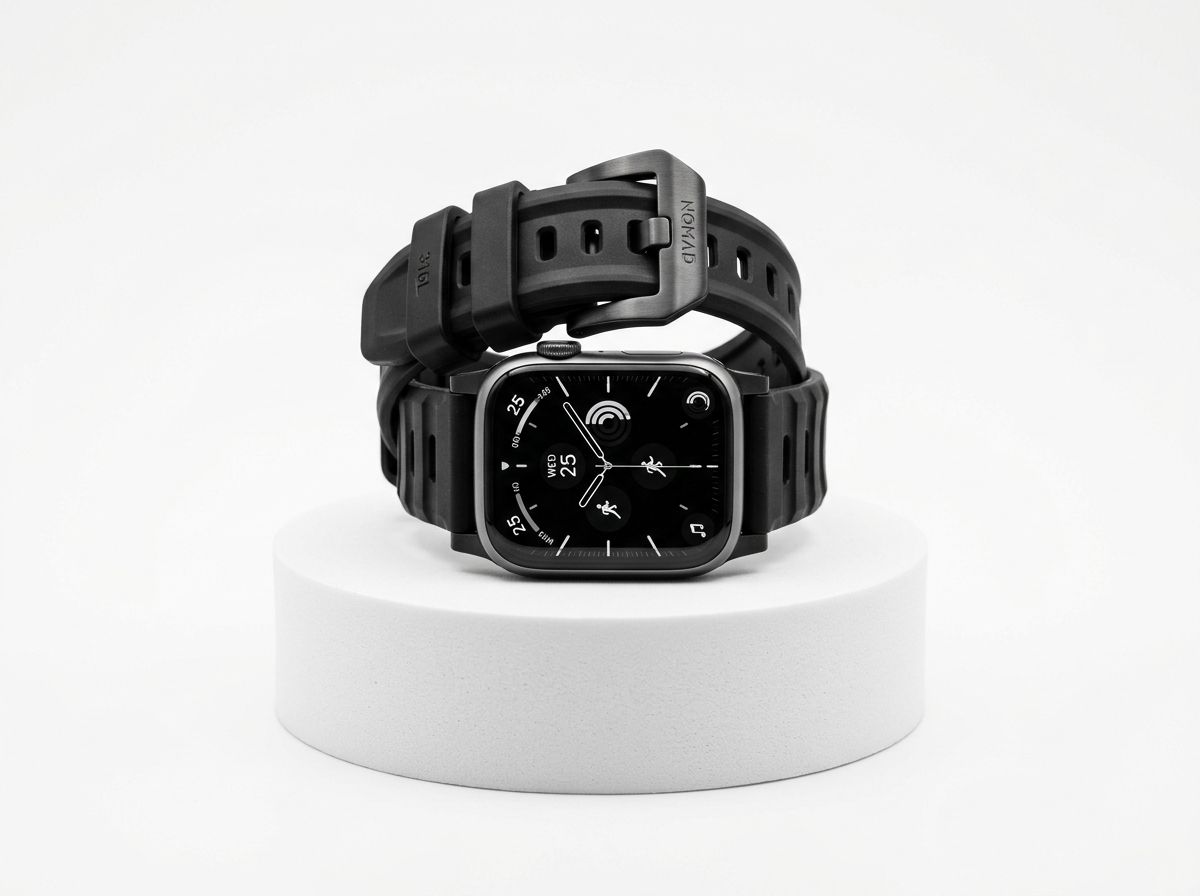 Nomad Rugged Band FKM Fluoroelastomer for Apple Watch