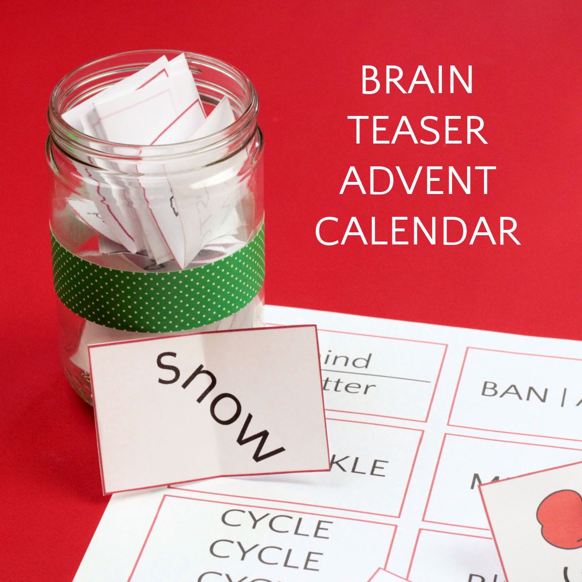 Brainwright Constantin Mechanical Puzzle Advent Calendar