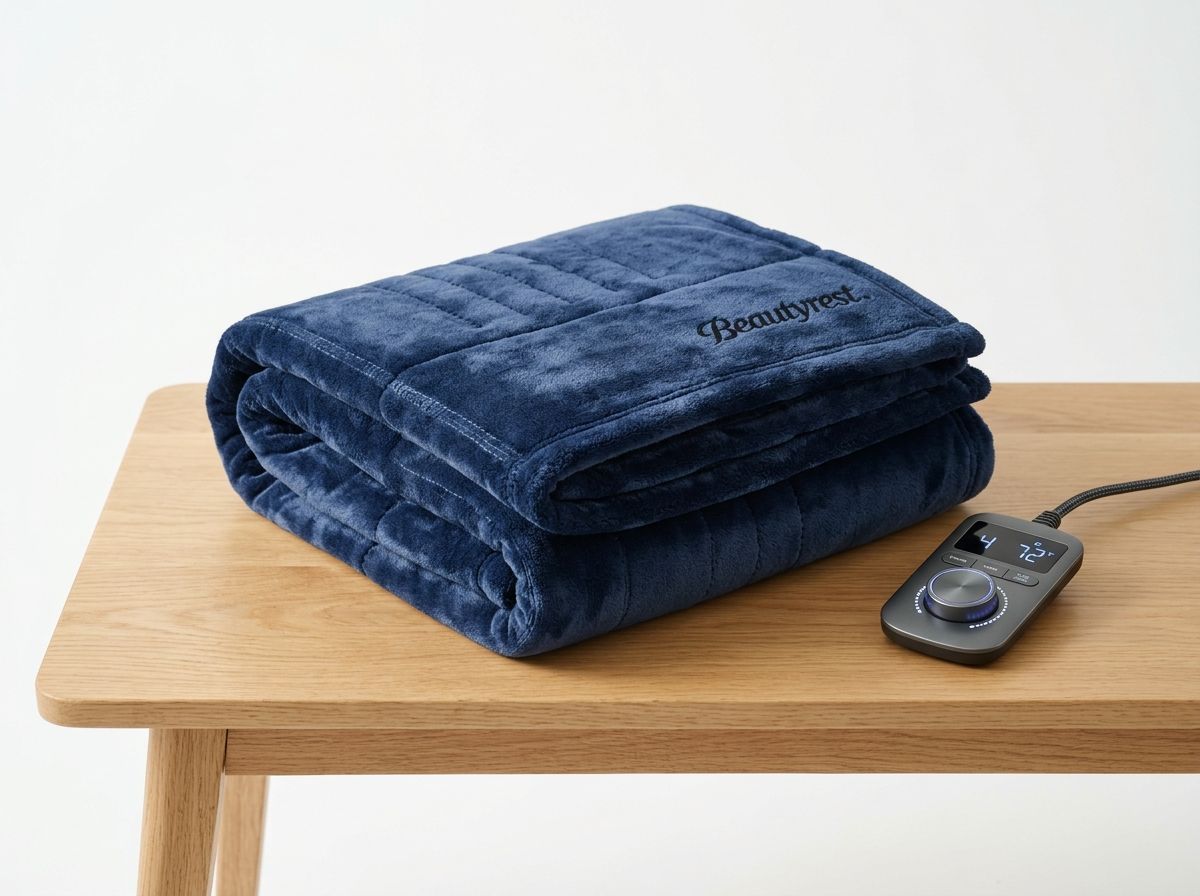 Beautyrest Microlight Heated Blanket with Thin Wire Technology