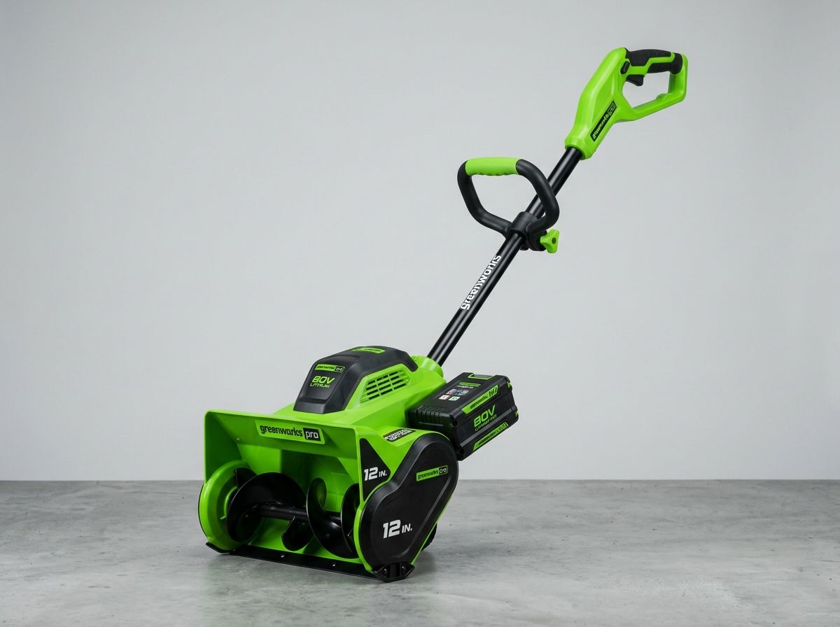 Greenworks 80V 12-Inch Cordless Brushless Snow Shovel Kit