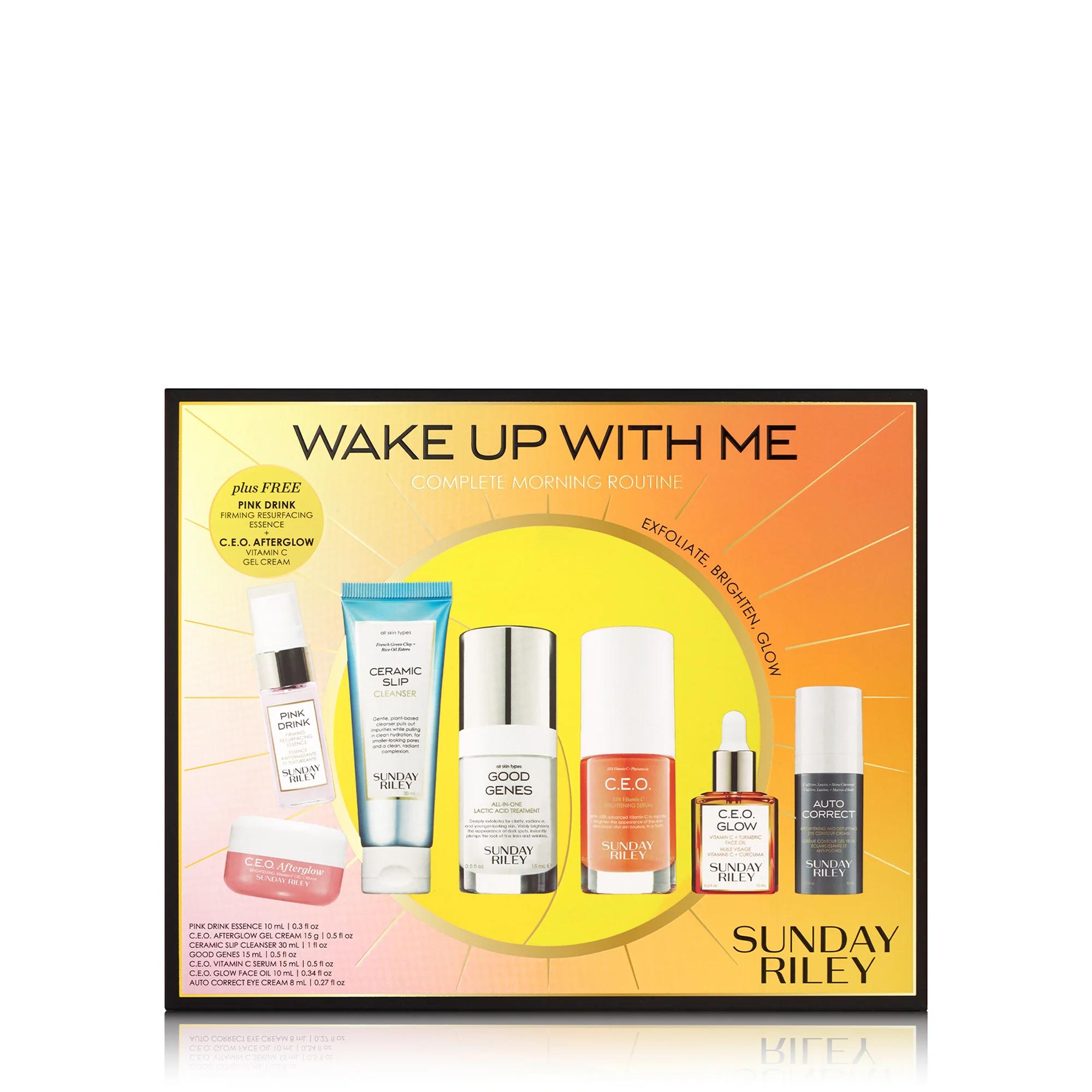 Sunday Riley Wake Up With Me Skincare Discovery Kit