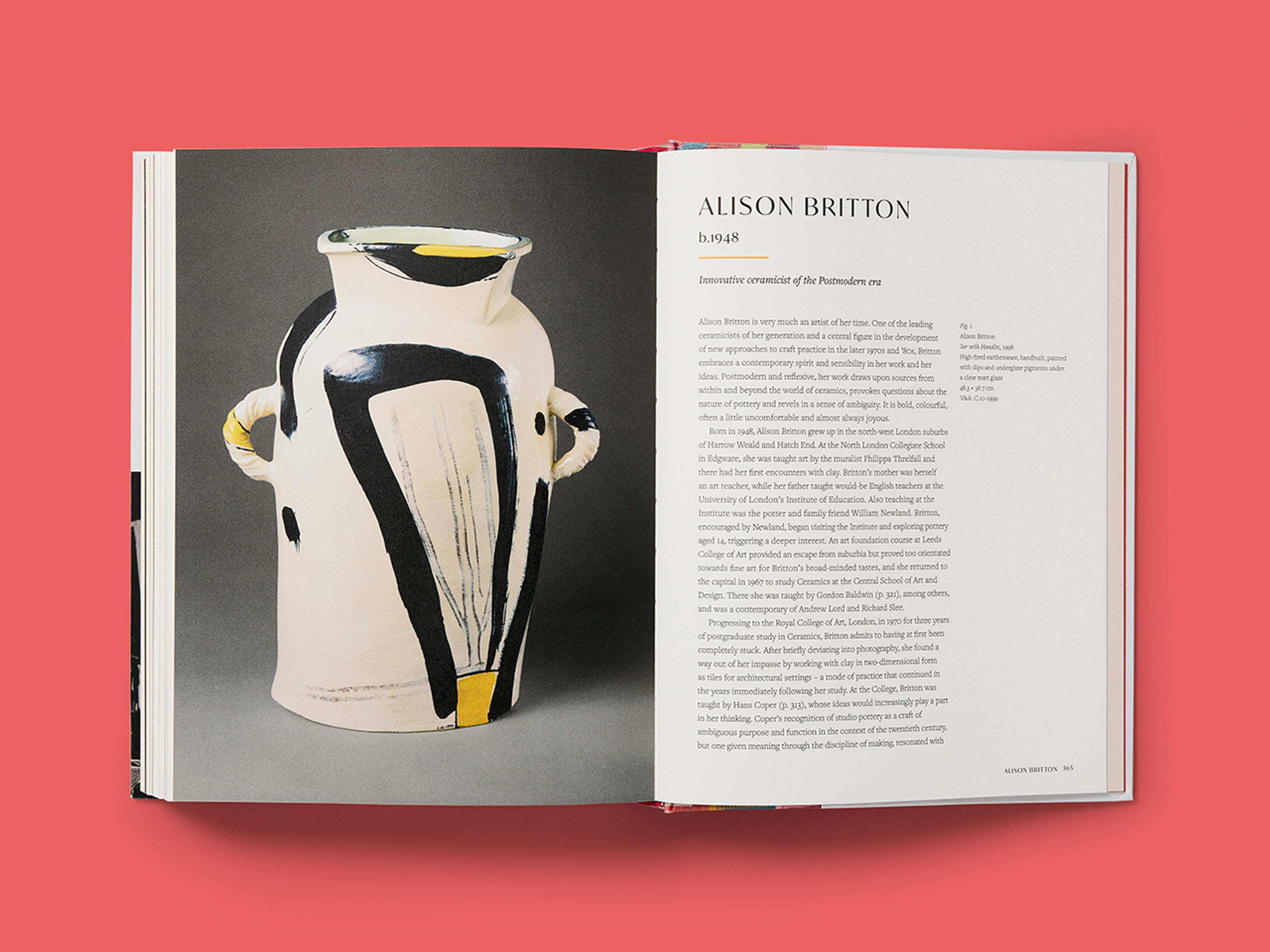 Open spread from Lives of the Great Makers.