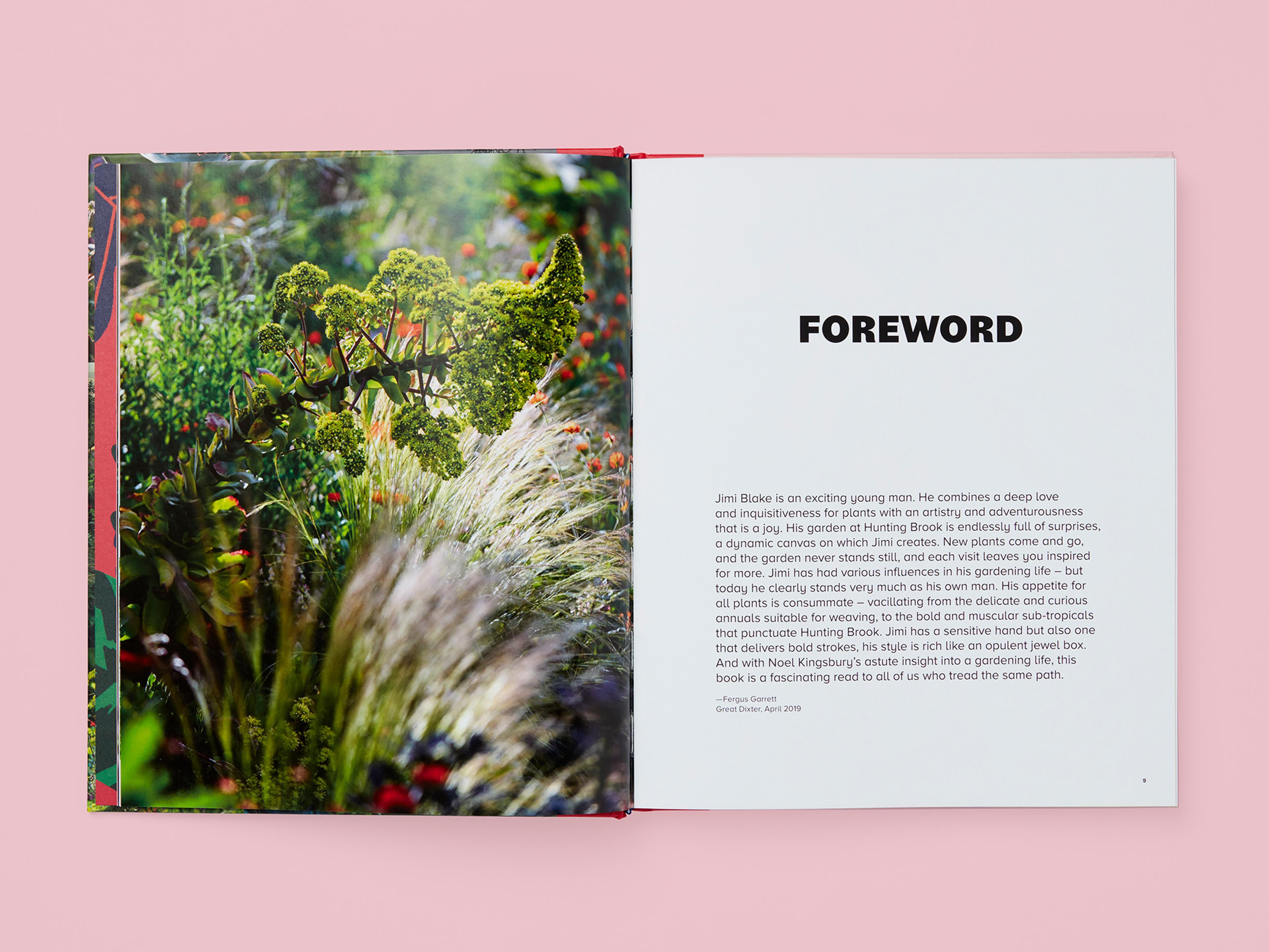 Open spread from the book A Beautiful Obsession.