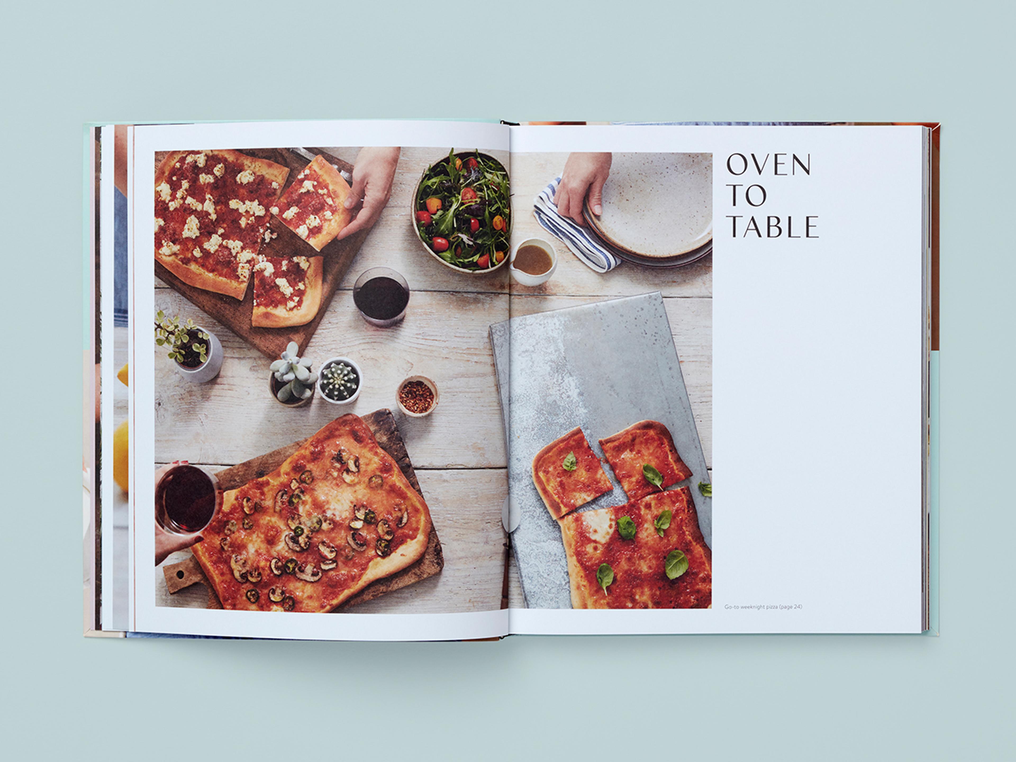 Open spread of the book Keeping It Simple.
