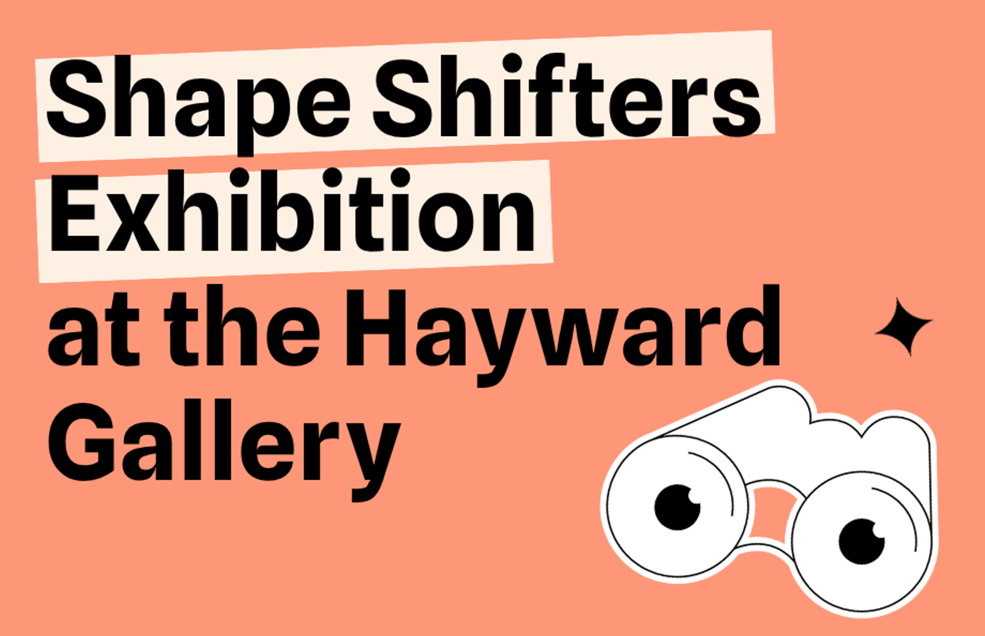 Shape Shifters Exhibition at the Hayward Gallery