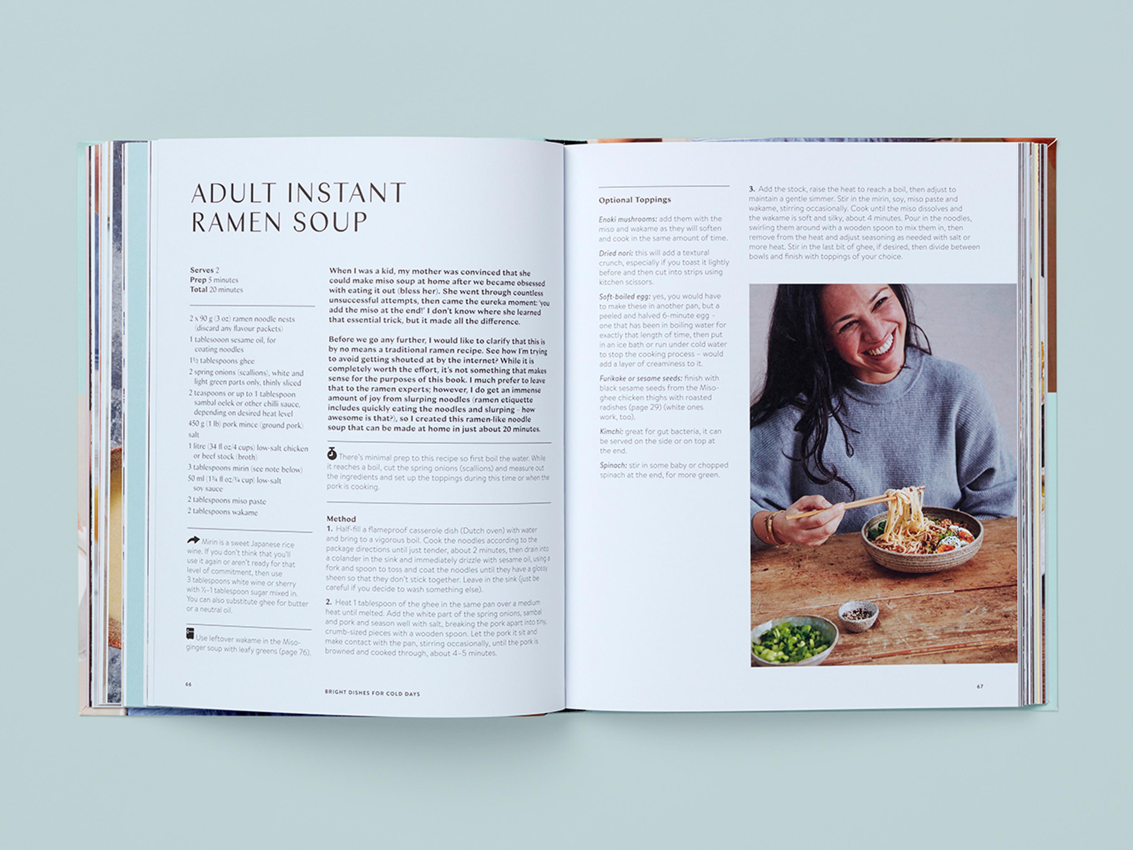 Open spread of the book Keeping It Simple.