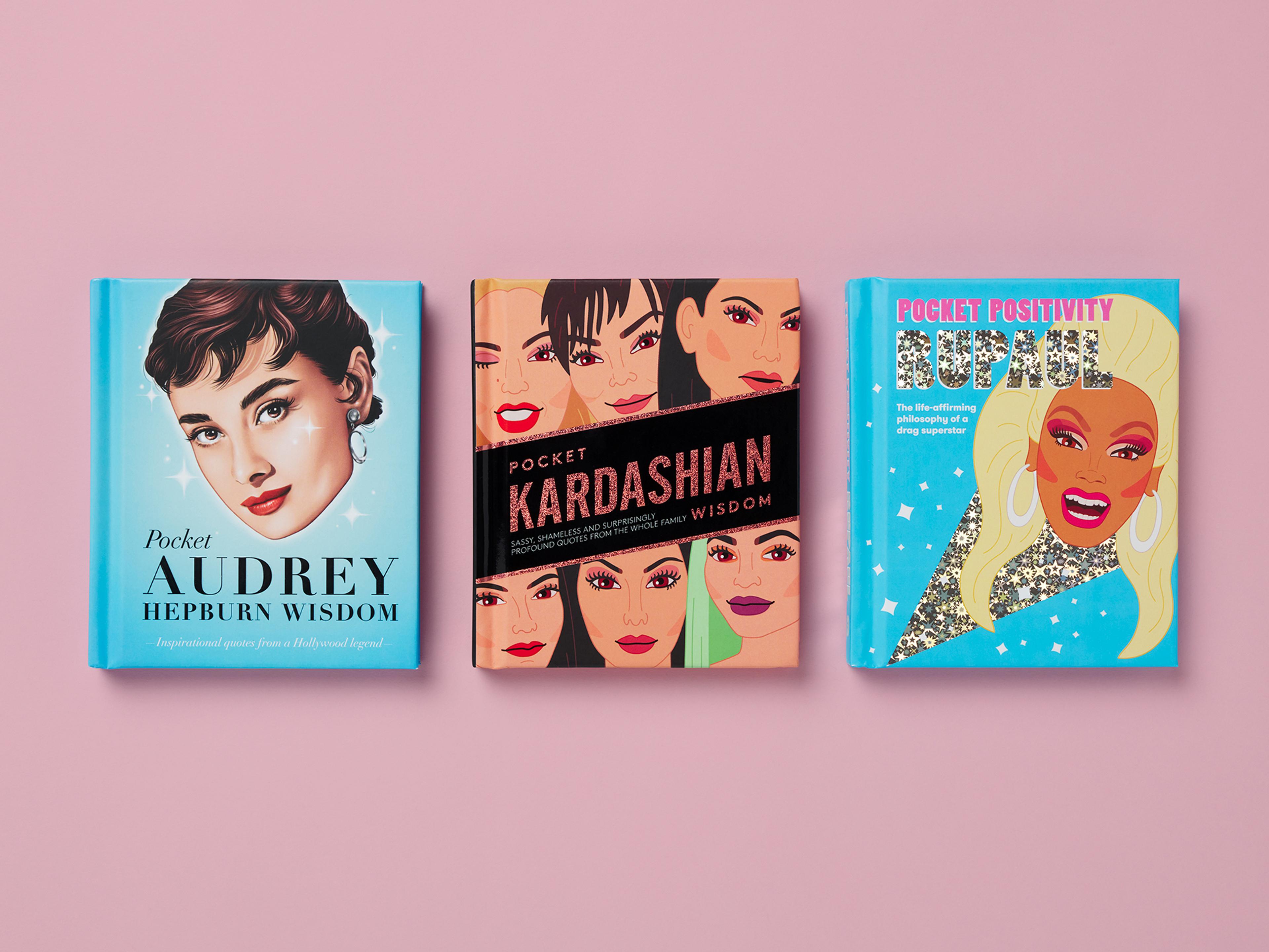 Book covers from the Pocket Wisdom Series.