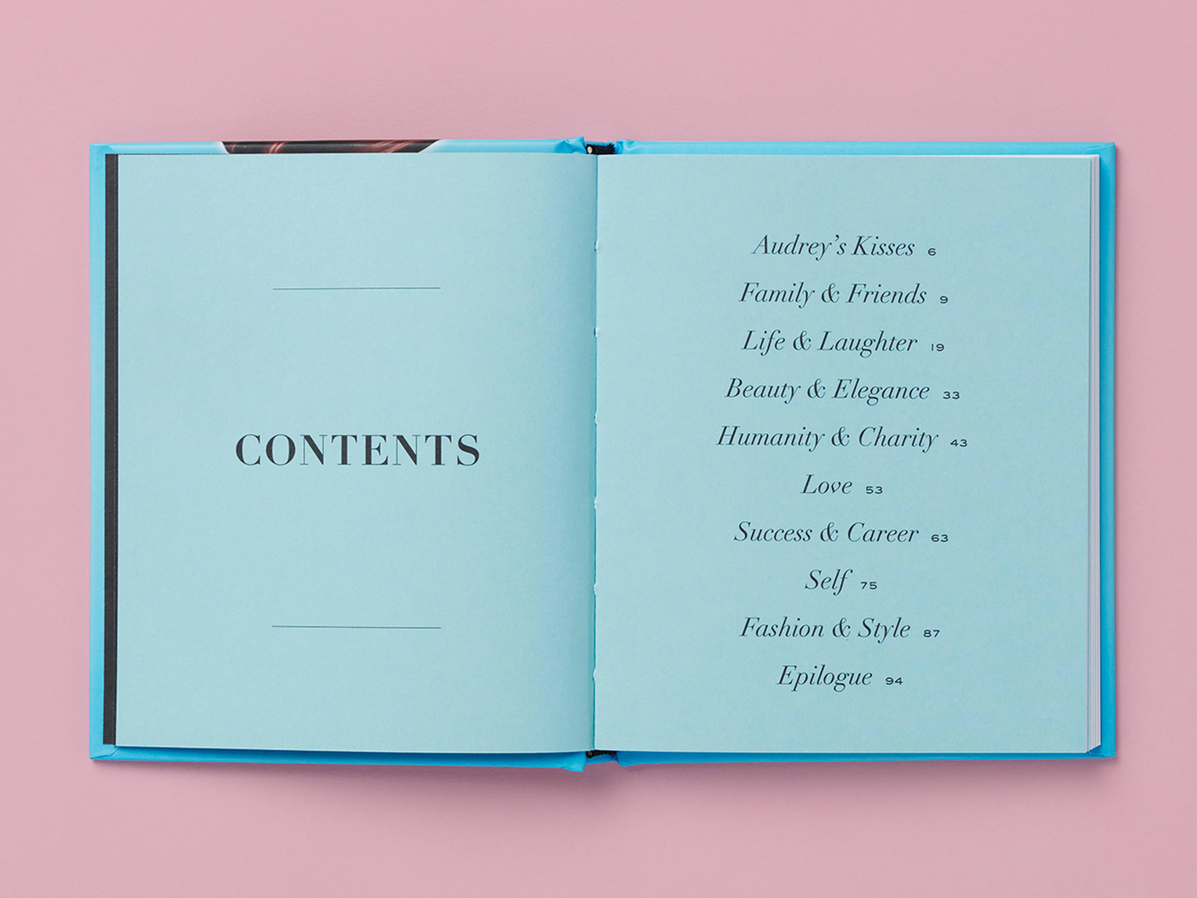 Open spreads from the Pocket Wisdom Series showing table of contents.