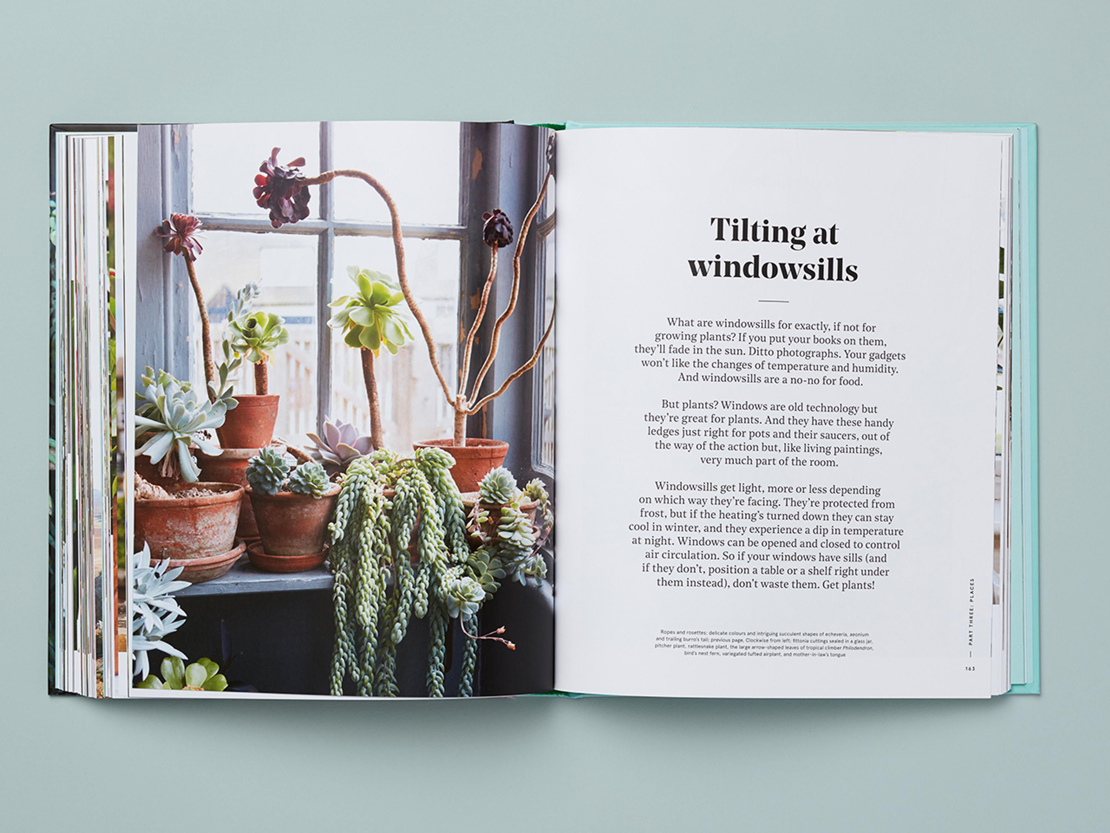 Open spread of Get Plants.
