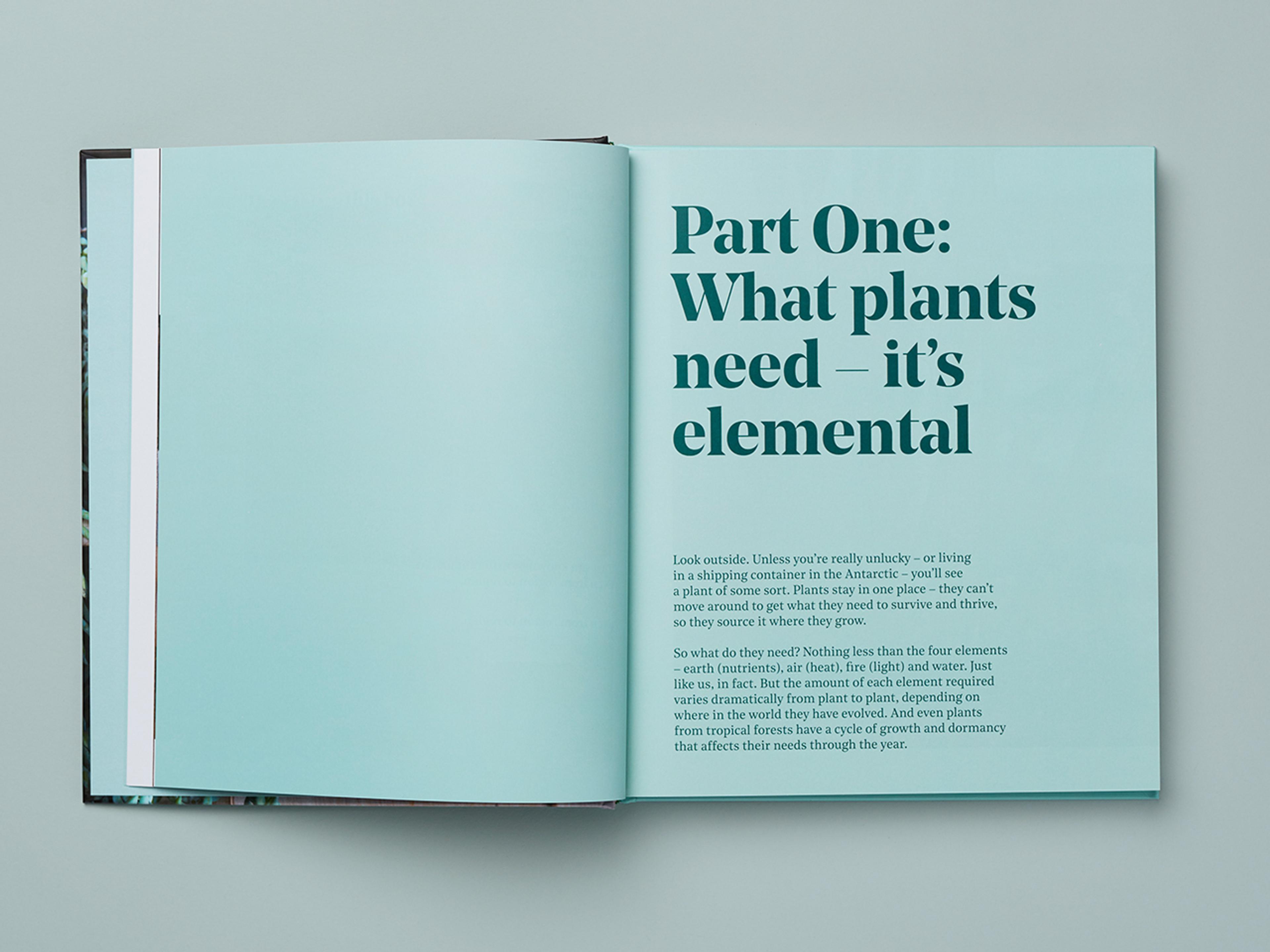 Open spread of Get Plants.