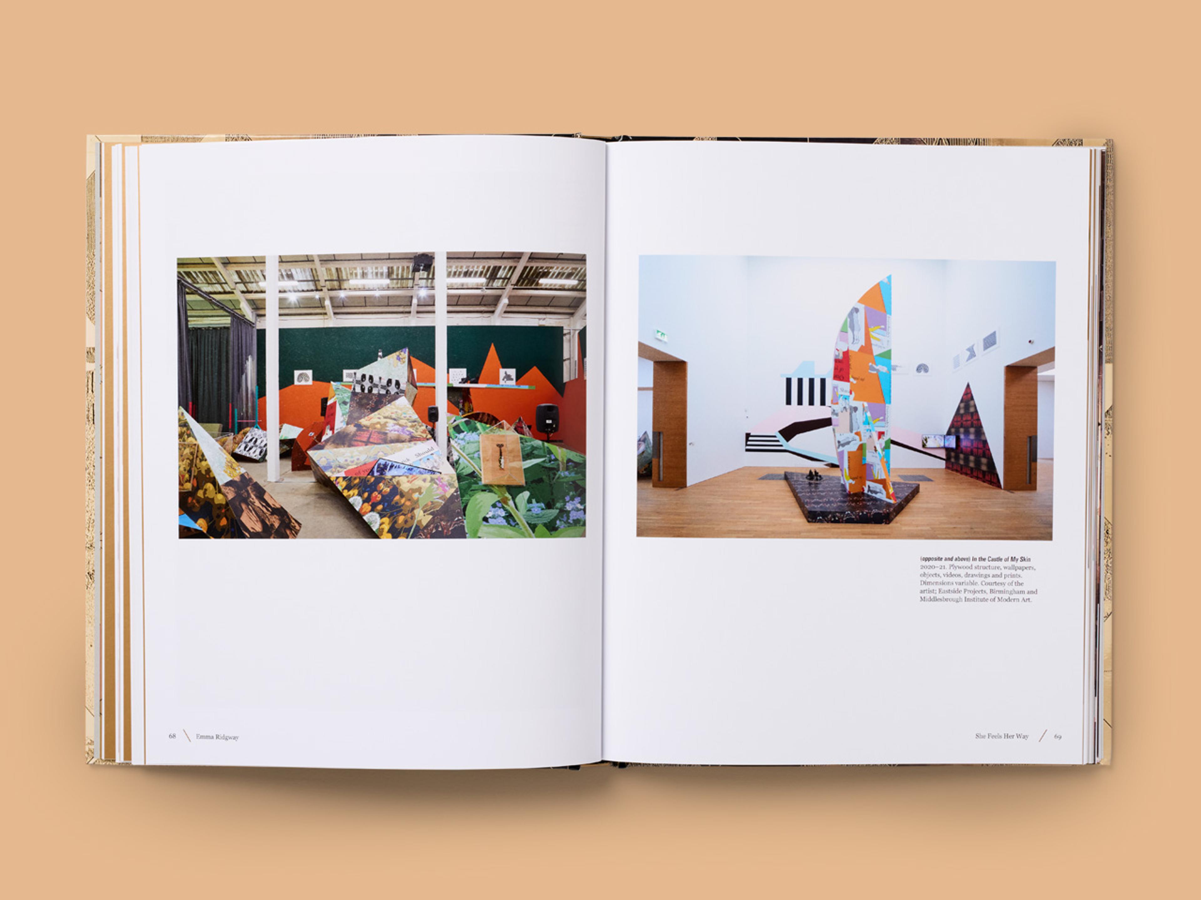 Open spread from Sonia Boyce, featuring a clean layout.