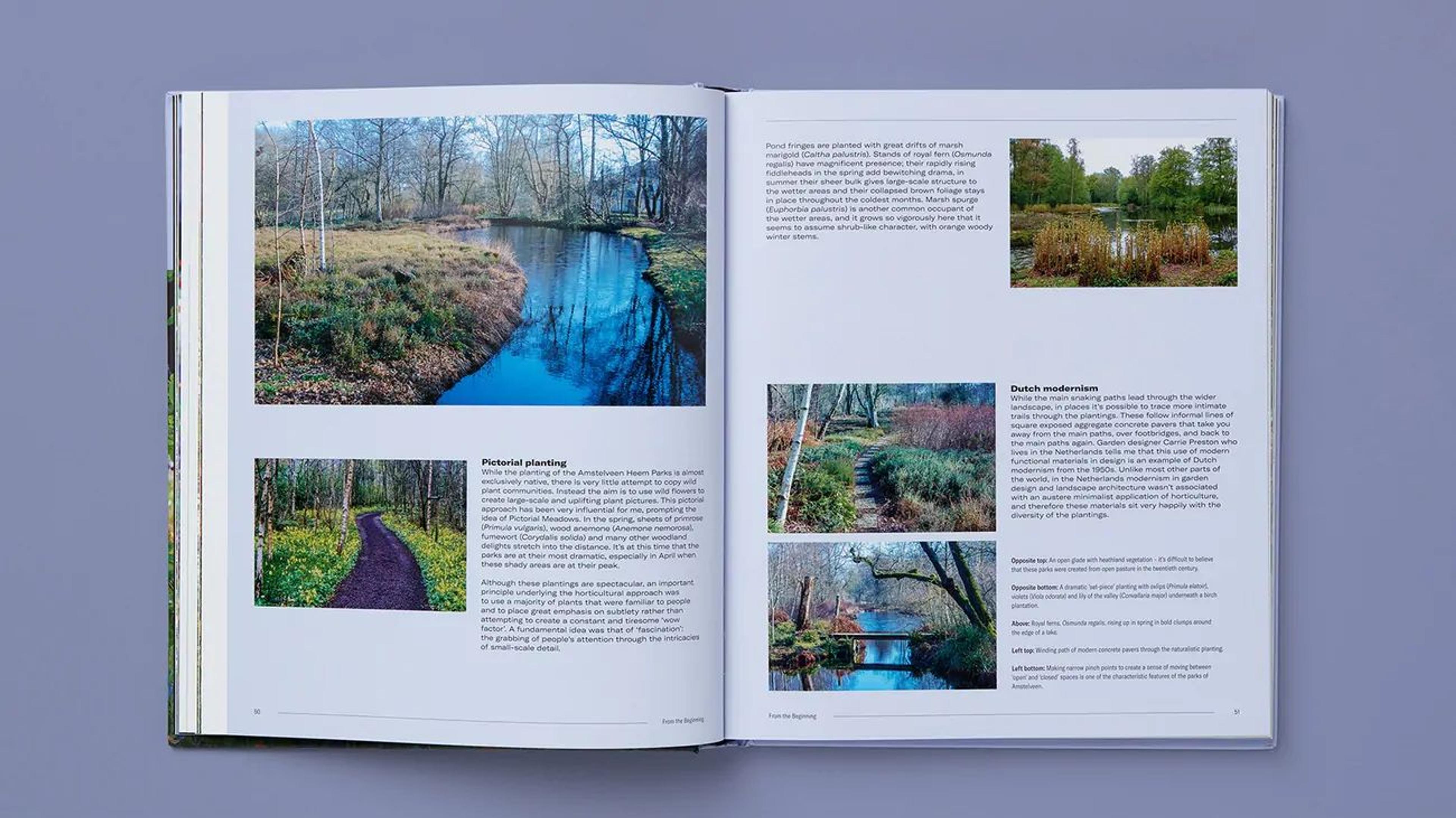 Open spread from Naturalistic Planting Design.