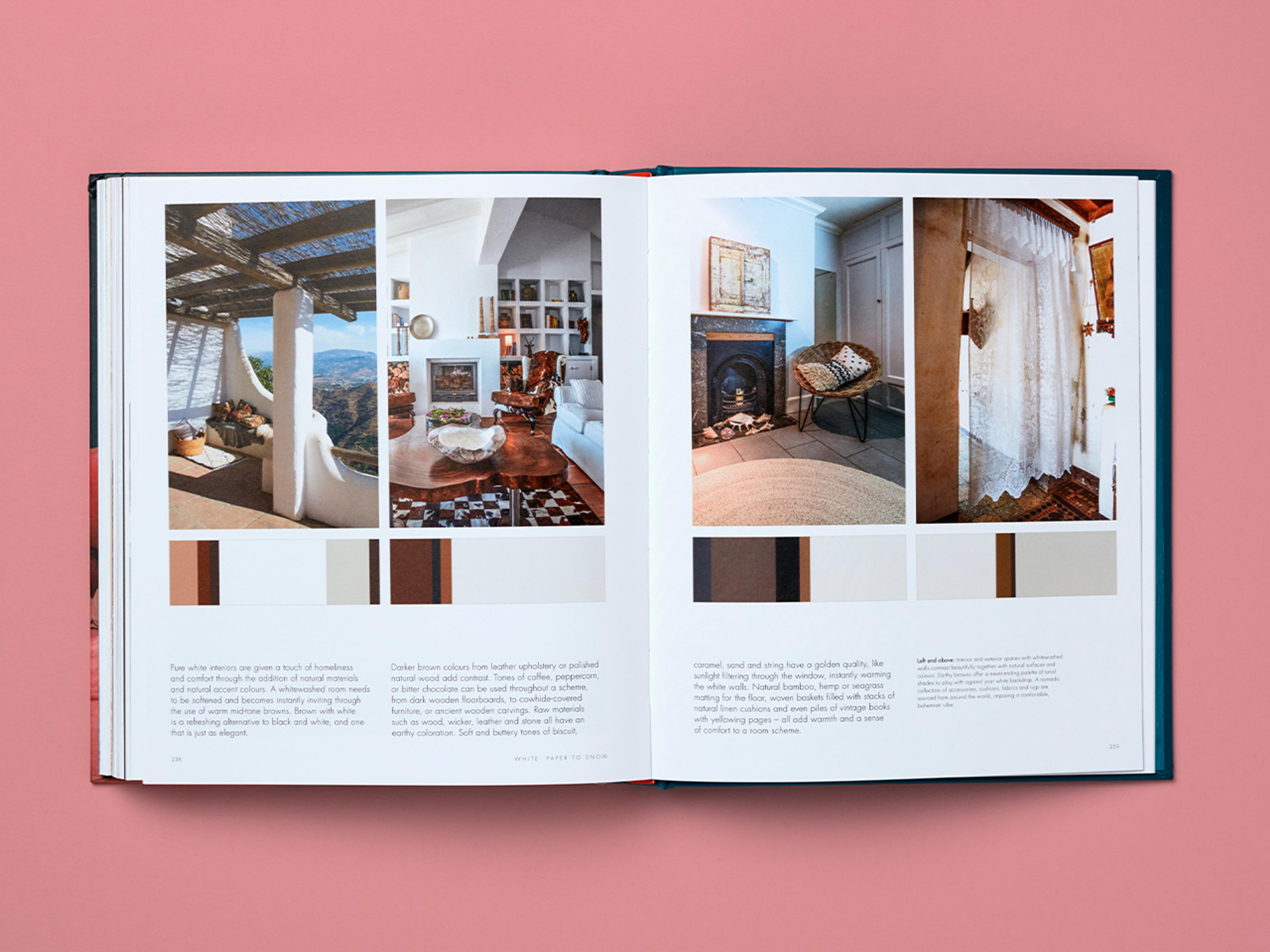 Open spread from the Love Colour/Love Pattern series.