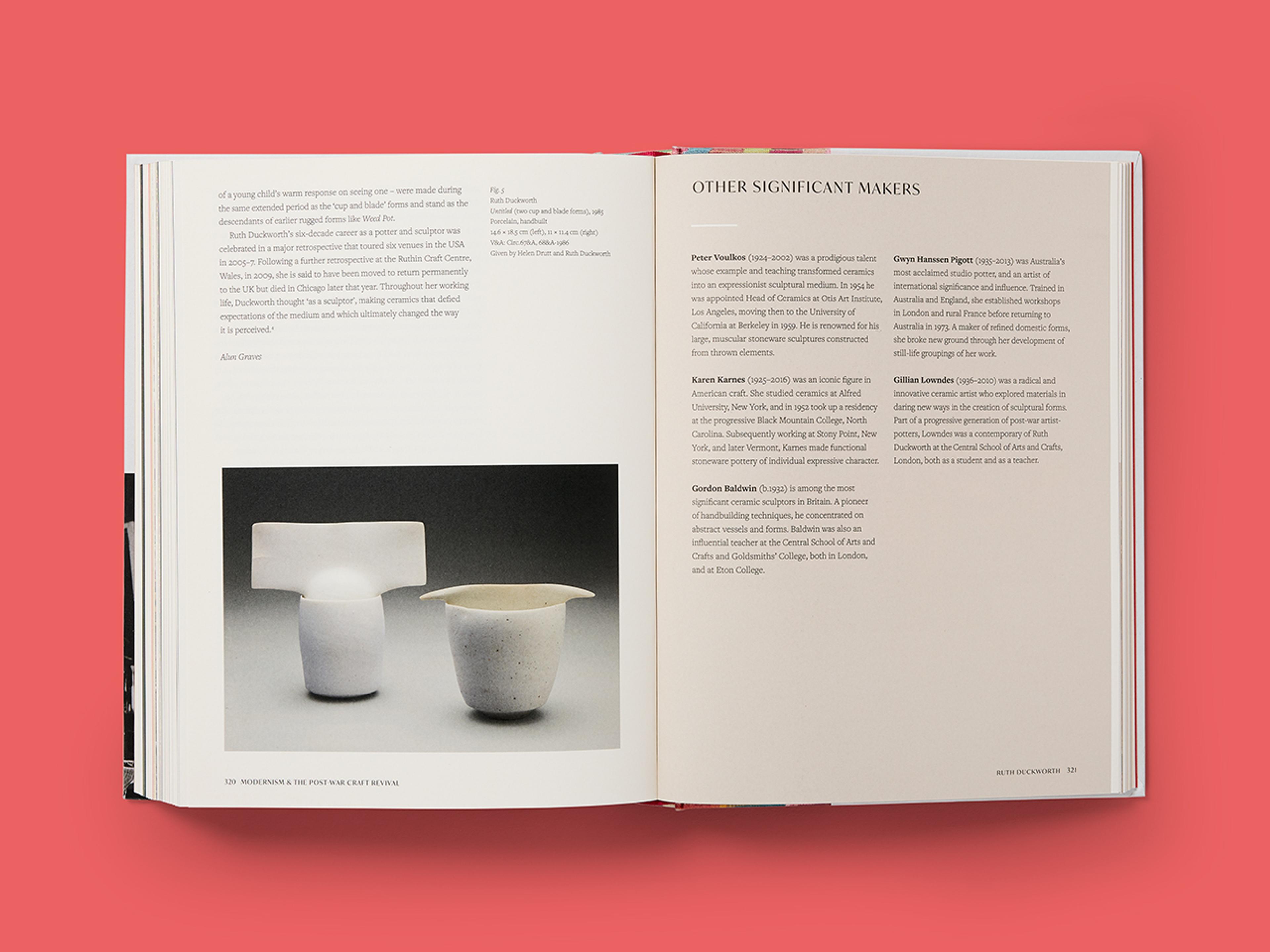 Open spread from Lives of the Great Makers.