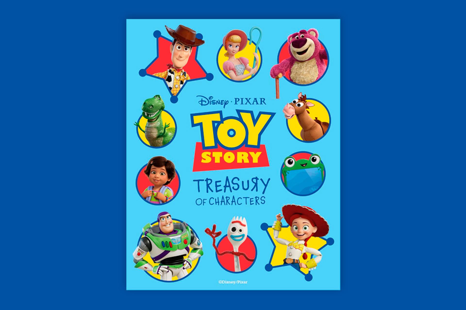 Book cover of Toy Story Treasury of Characters.