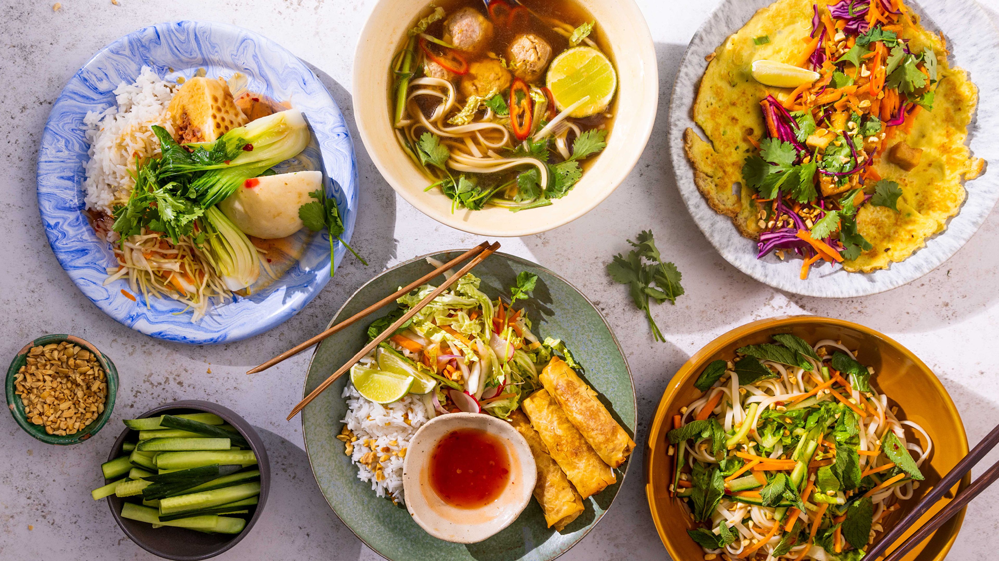 Fem asiatiske kjøkken - les om forskjellene!