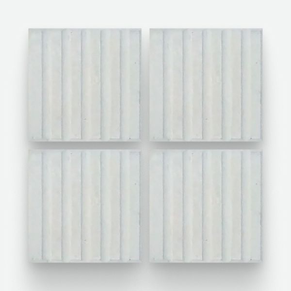 6 Panes Blanco 20x20