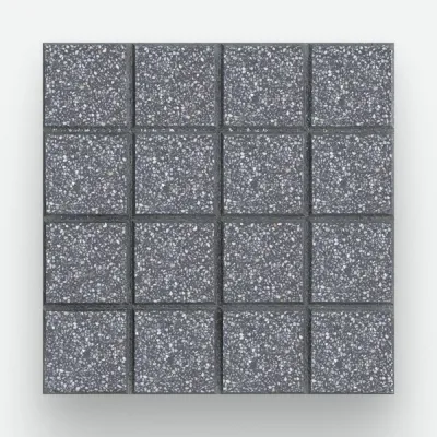 16 Panes Negro con Blanco