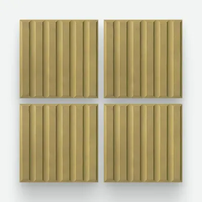 6 Panes Amarillo 20x20