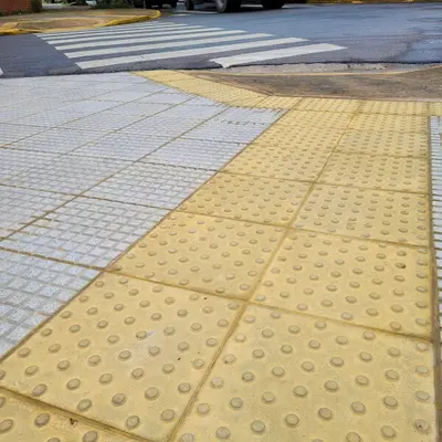 Táctil Ocre en uso
