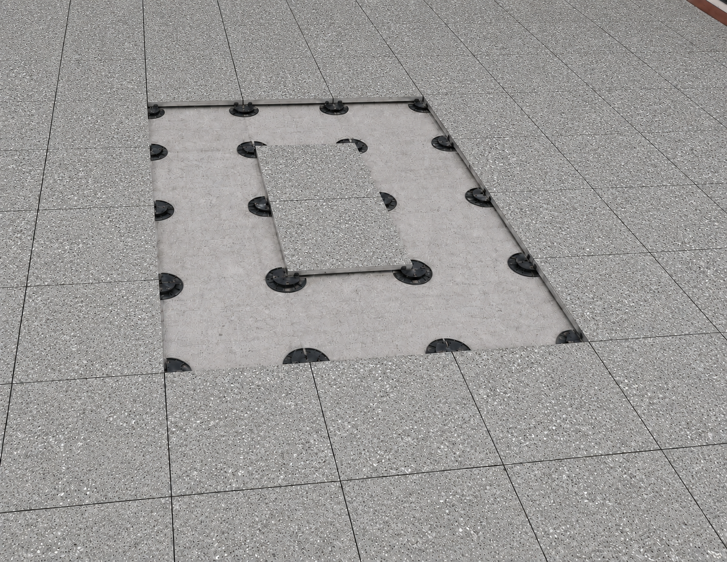 Gris Capital 40x40 Reforzado en uso