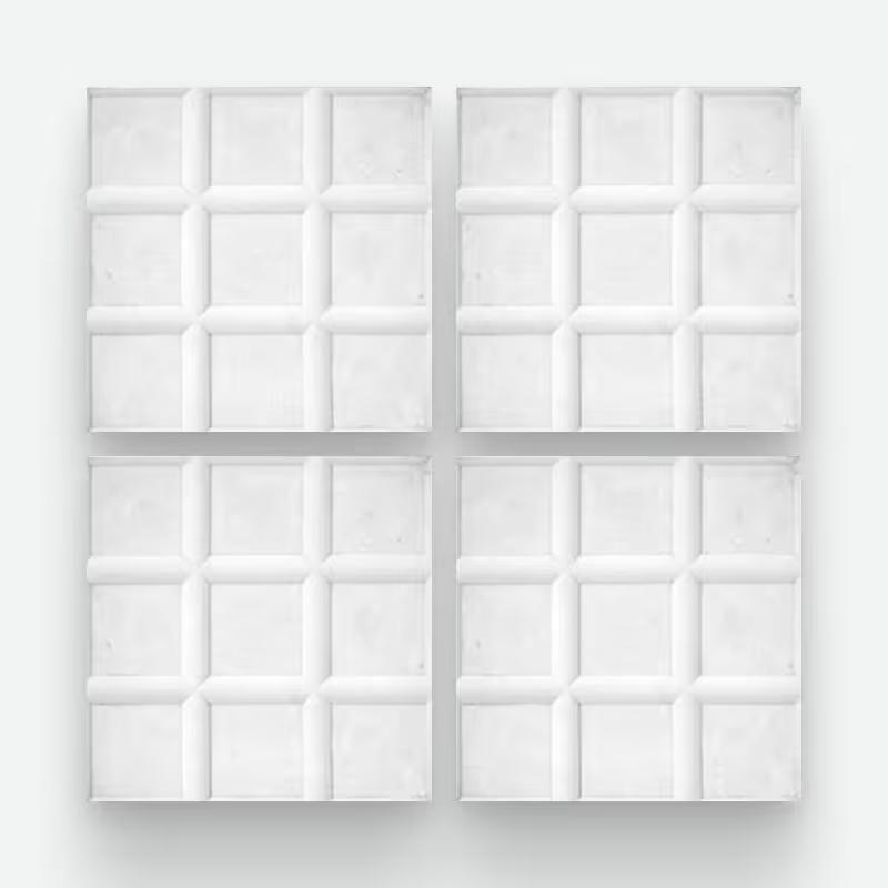 9 Panes Blanco 20x20
