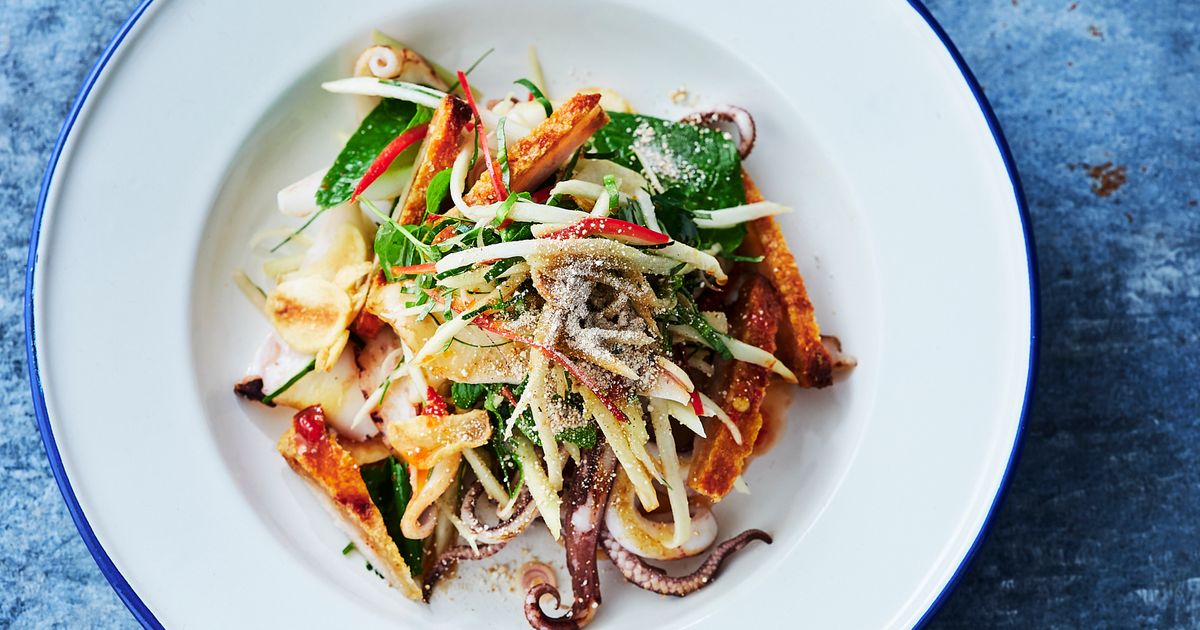 Hot & Sour Salad of Squid & Pork