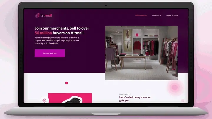 AltMall product preview