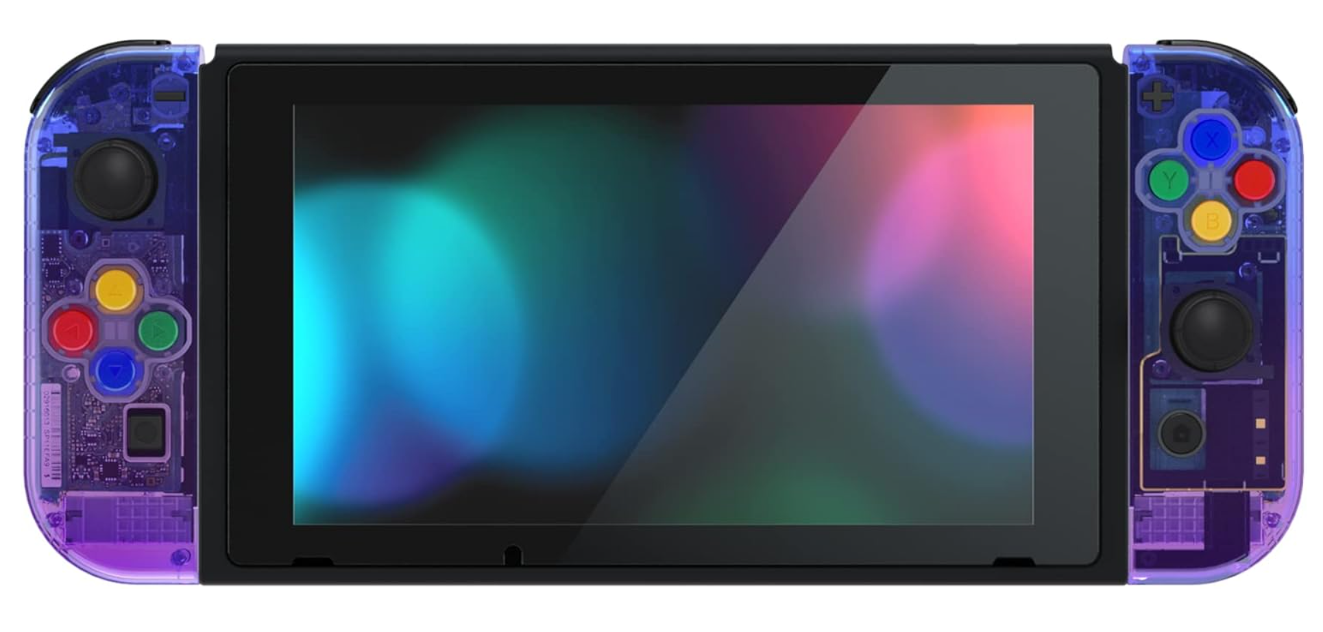 Nintendo Switch v2 - Gradient Transparent Bluebell Purple gallery