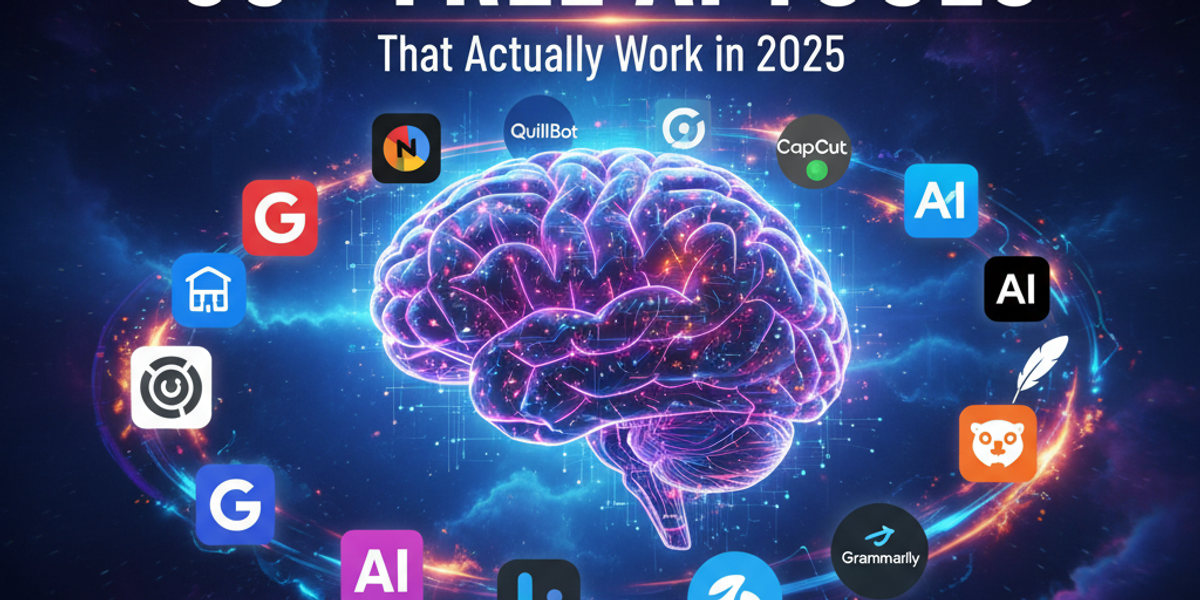 50 Best Free AI Tools That Actually Work in 2025