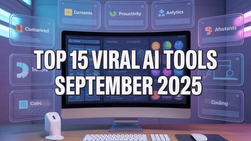 Top 15 AI Tools That Went Viral in September 2025