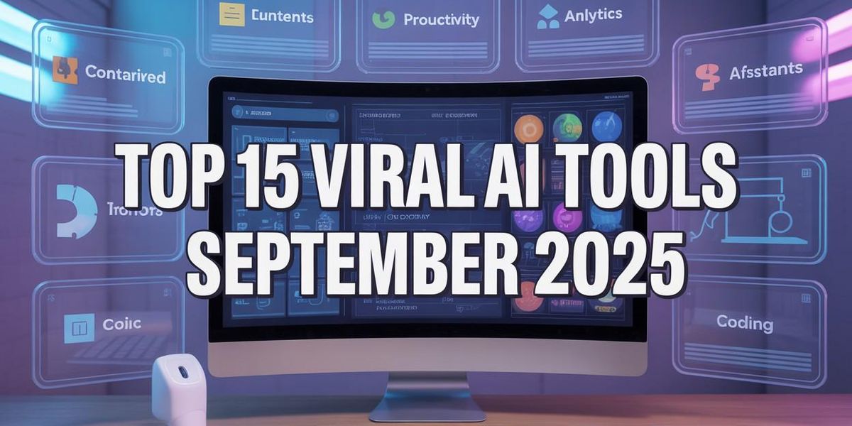 Top 15 AI Tools That Went Viral in September 2025