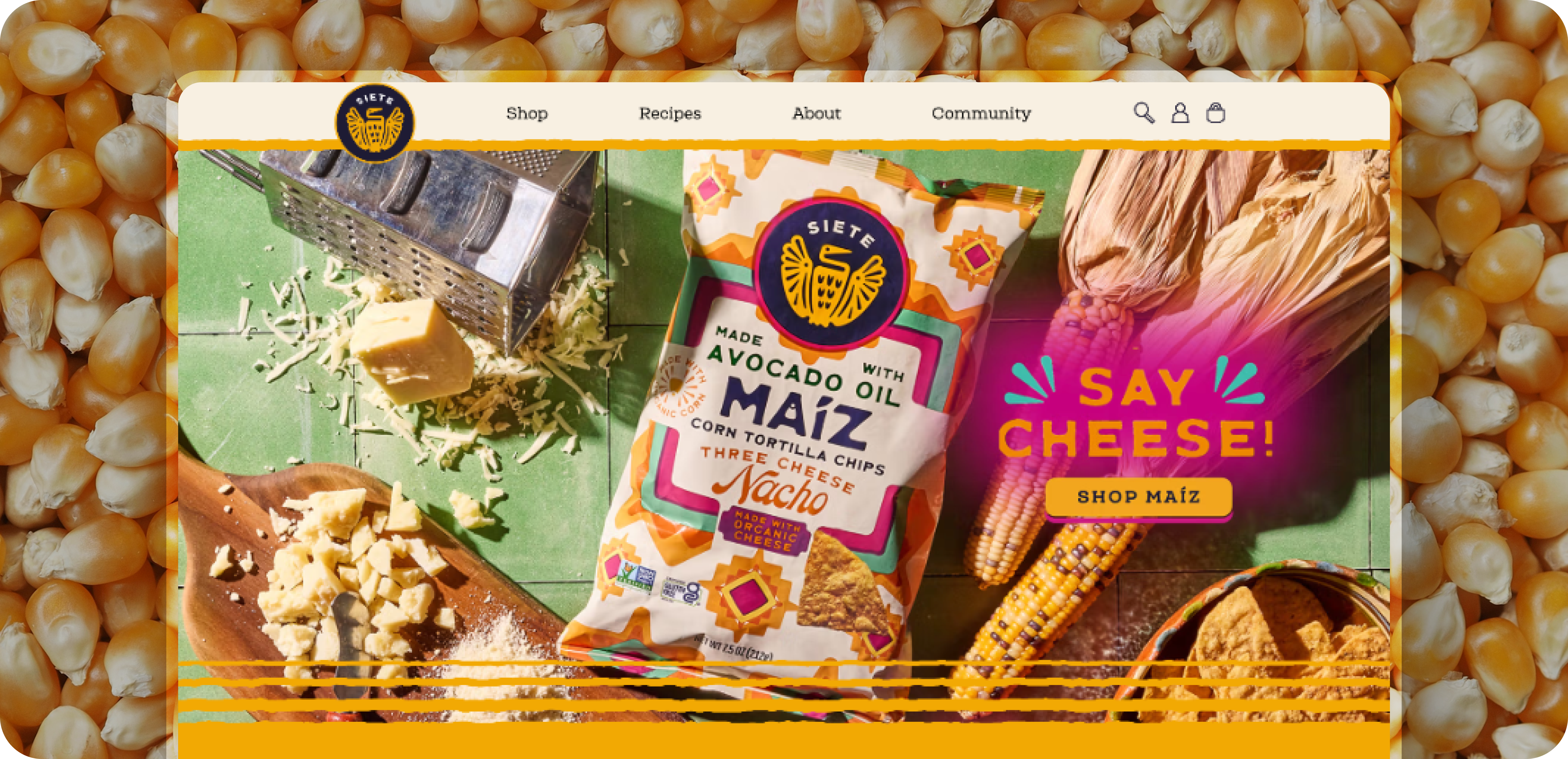 Avocado Oil Maiz Corn Tortilla Chips