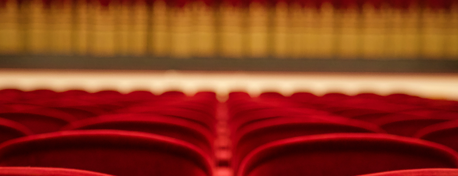 Theatre seats facing the stage