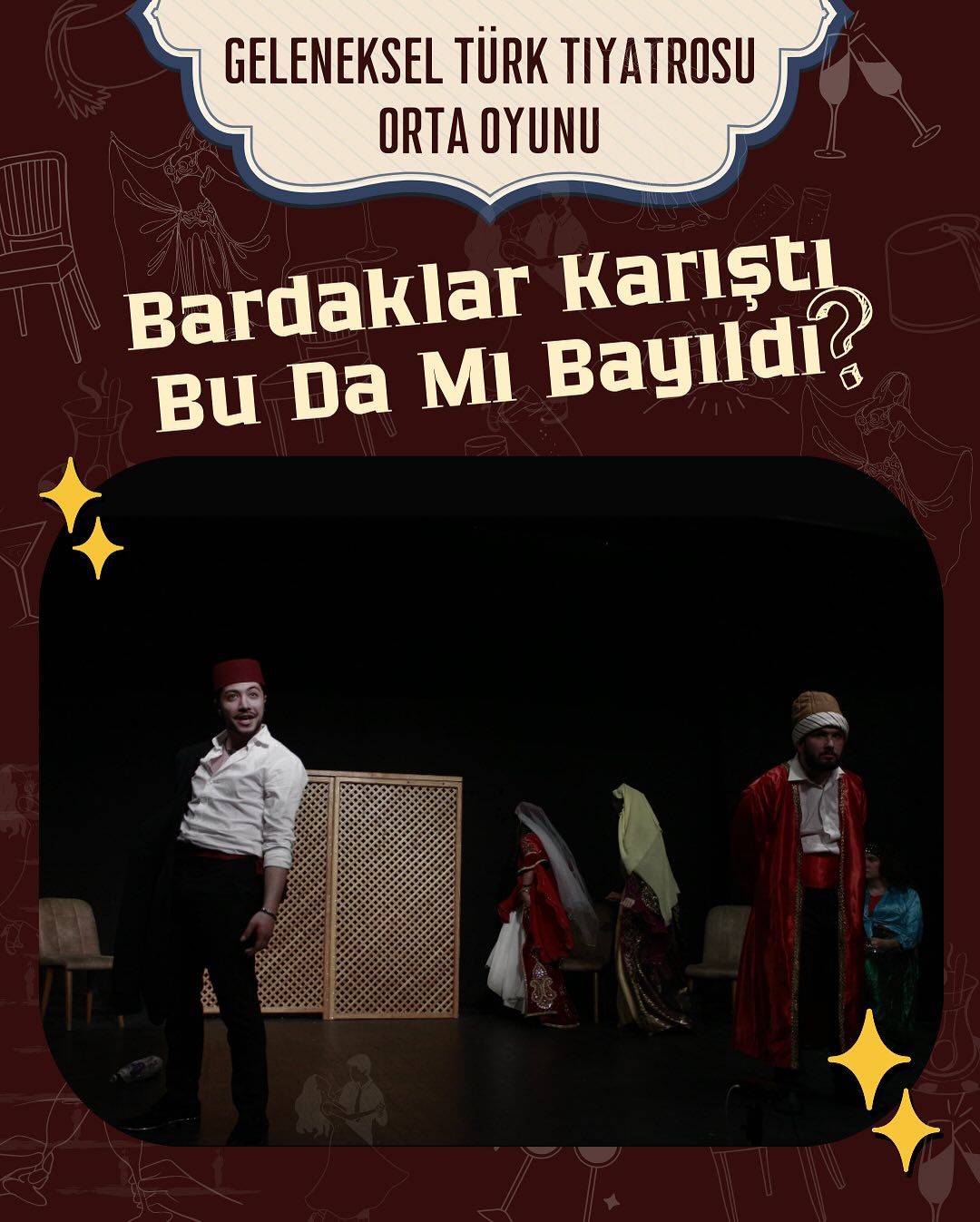 Bardaklar Karıştı Bu Da Mı Bayıldı? oyunundan sahne fotoğrafı 3